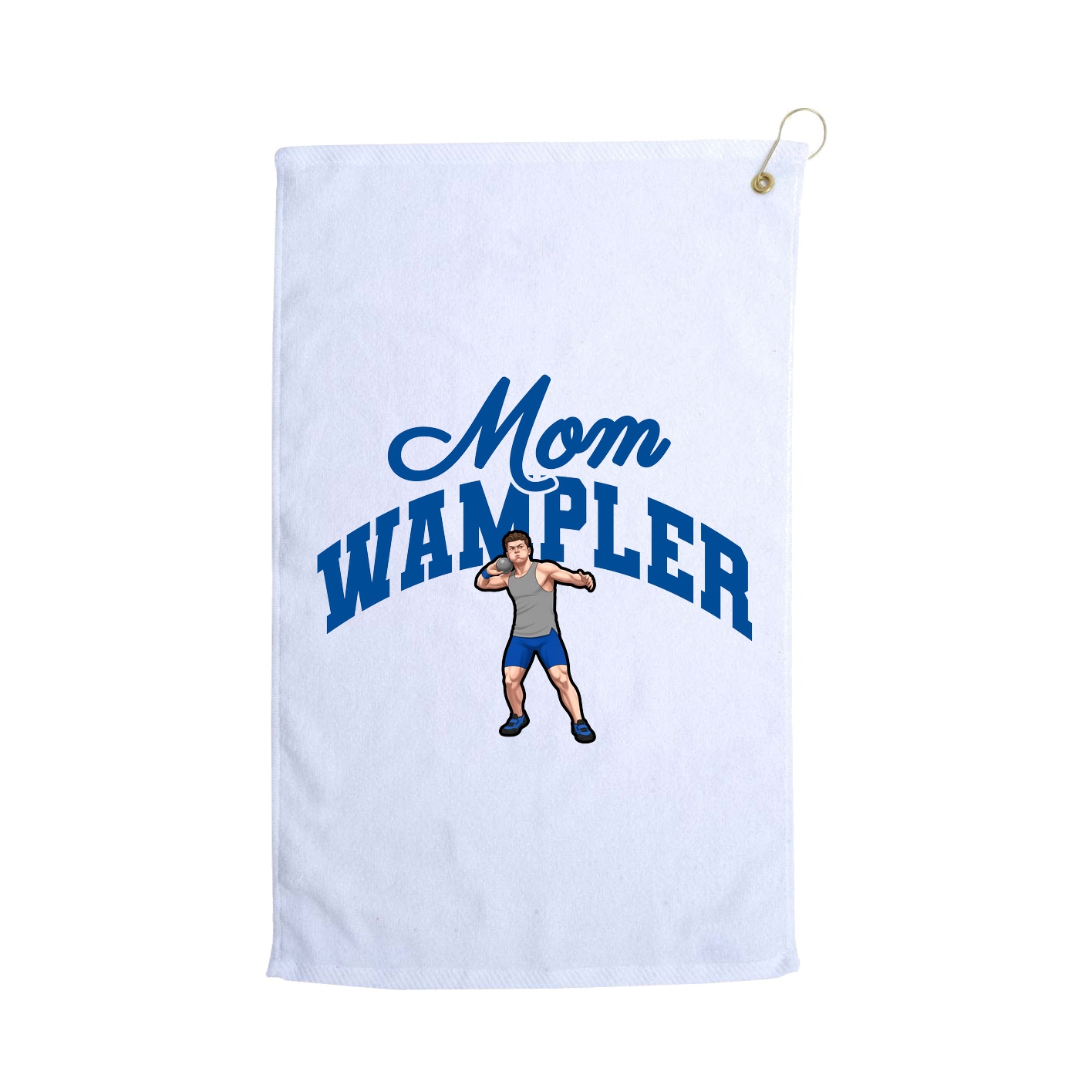 Golf Towel — Mothers Day Arch in White