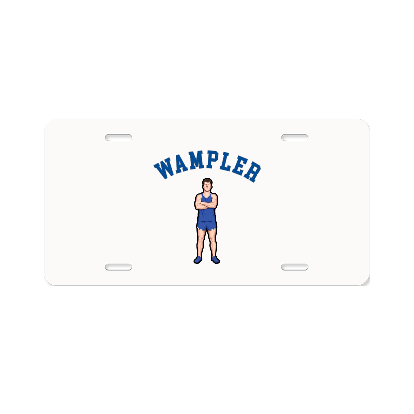 License Plate — Shirsey Arch in Classic