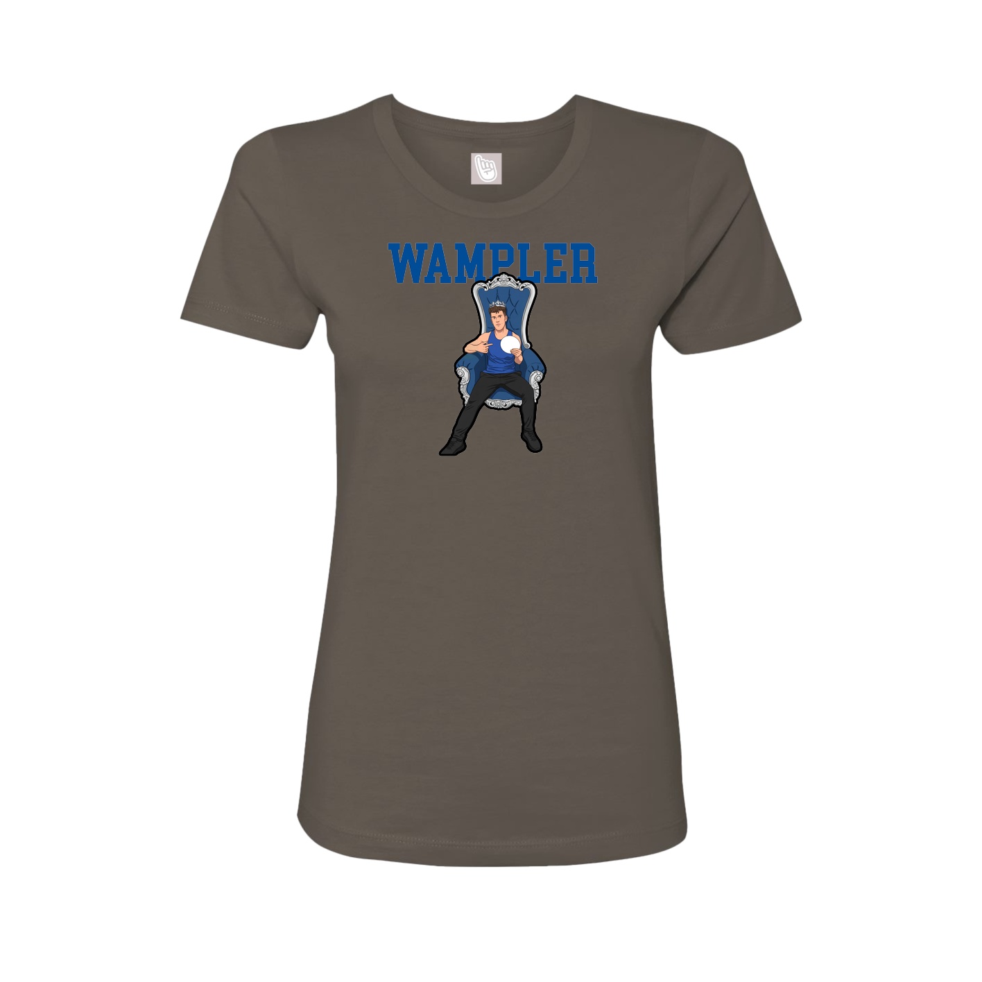 Fitted Women's Tee — Shirsey in Grey