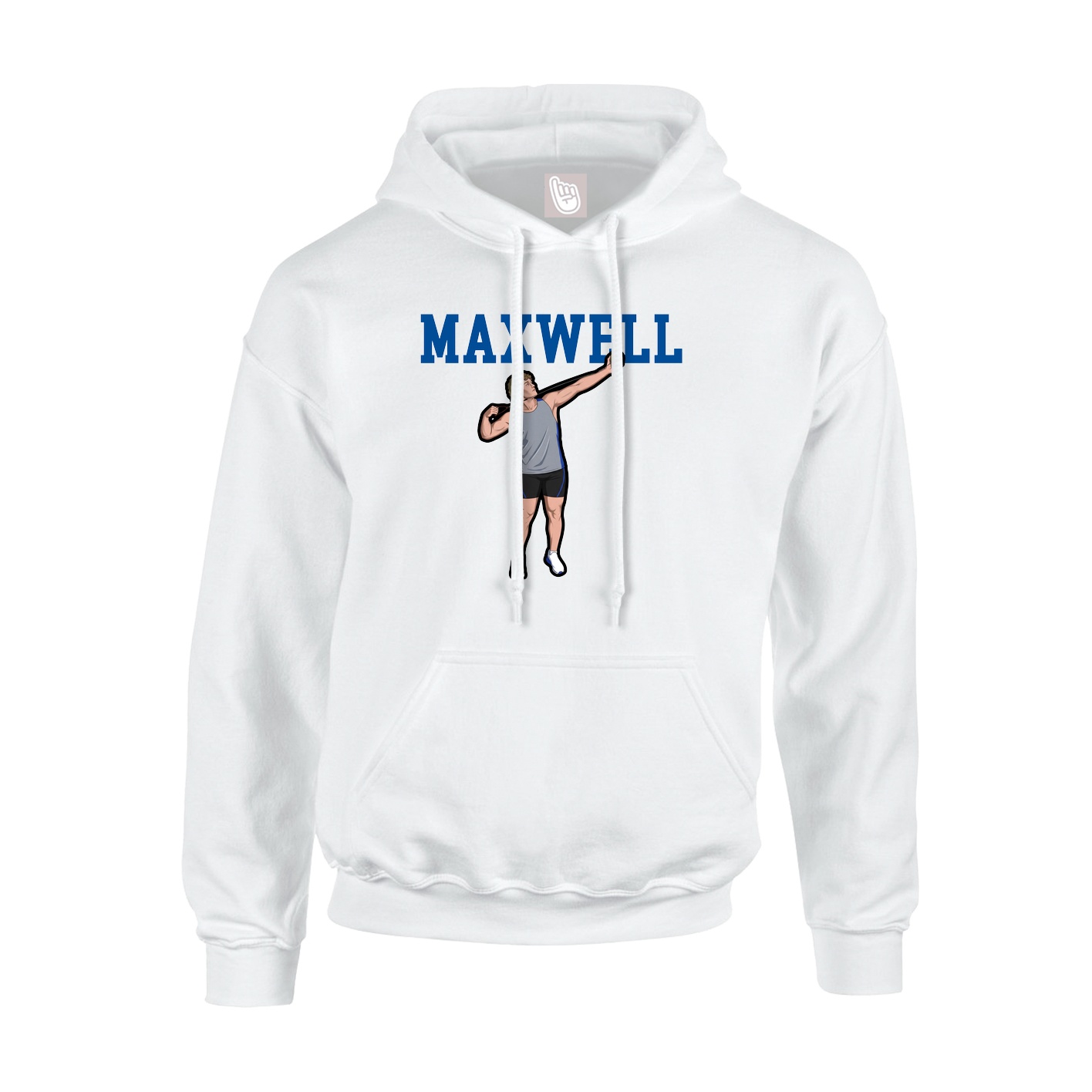 Hoodie — Shirsey in White