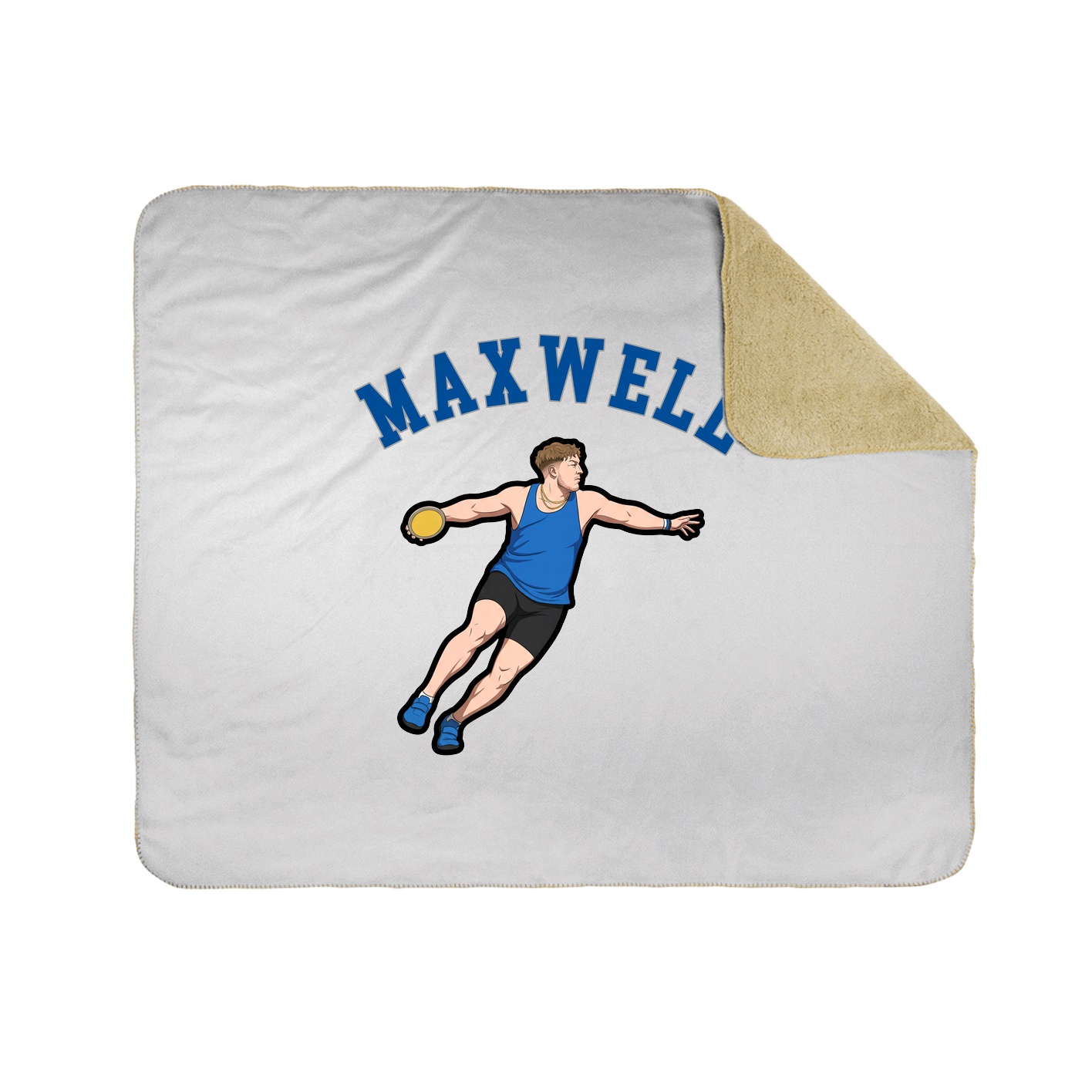 Throw Blanket — Shirsey Arch in White