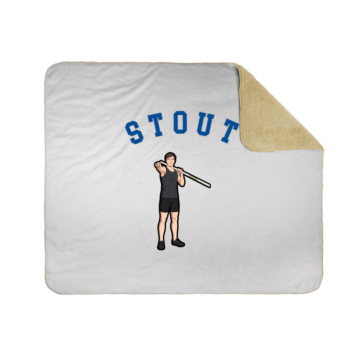 Throw Blanket — Shirsey Arch in White