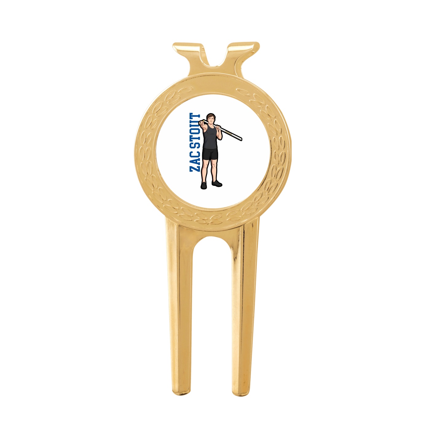 Divot Tool with Ball Marker — Name Vertical in Classic