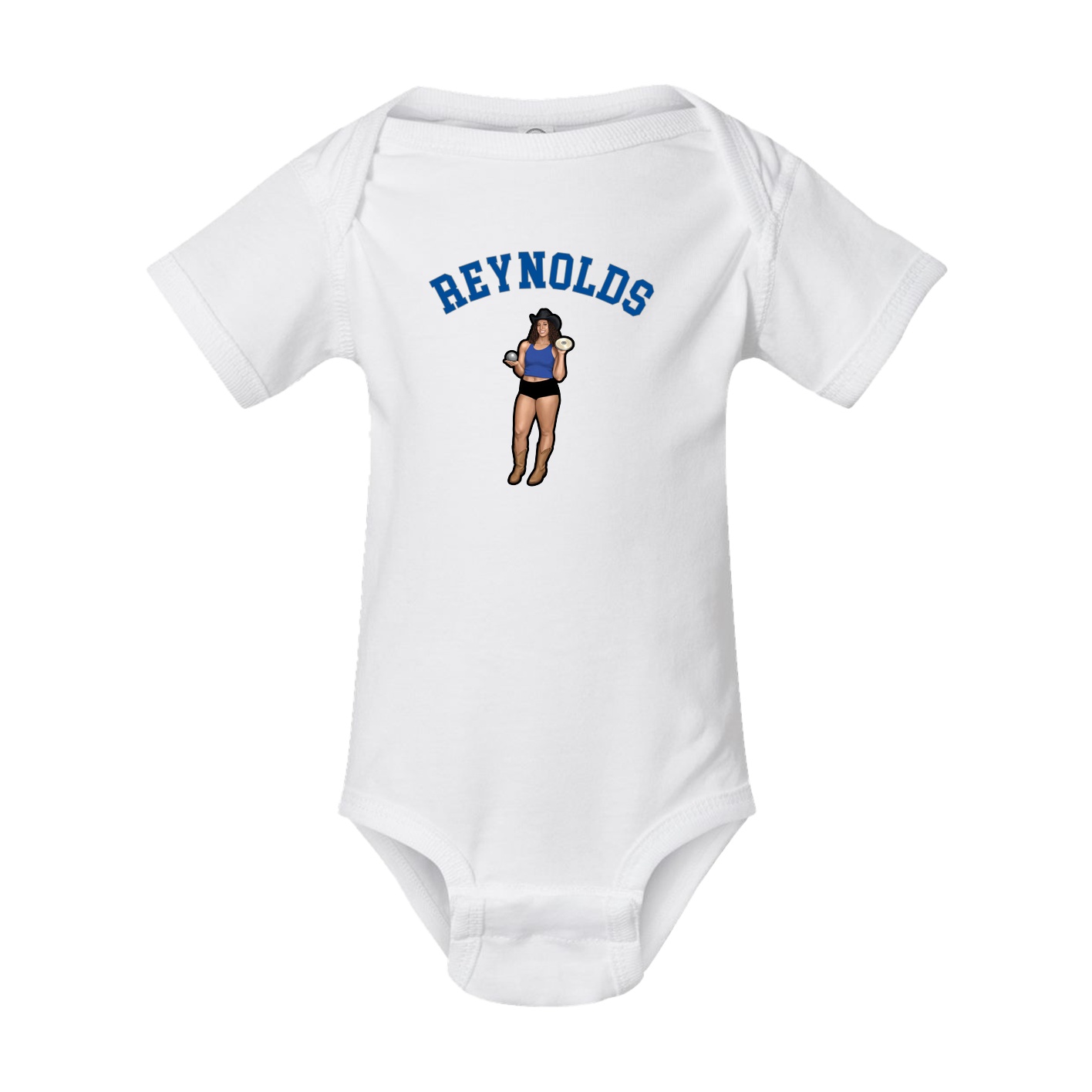 Baby Onesie — Shirsey Arch in White