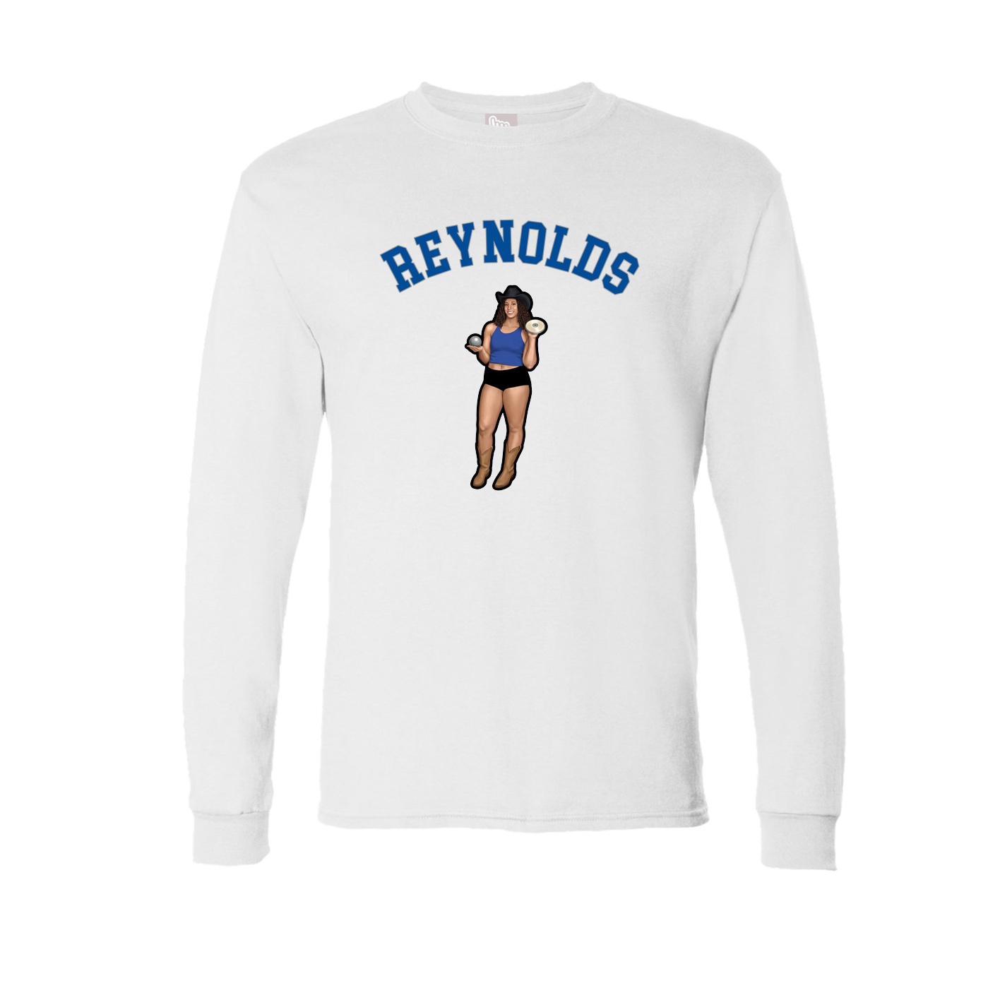 Long Sleeve Tee — Shirsey Arch in White