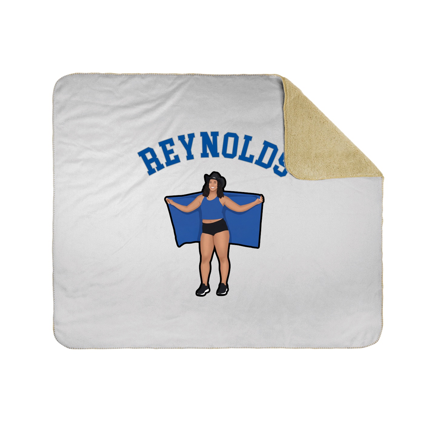 Throw Blanket — Shirsey Arch in White