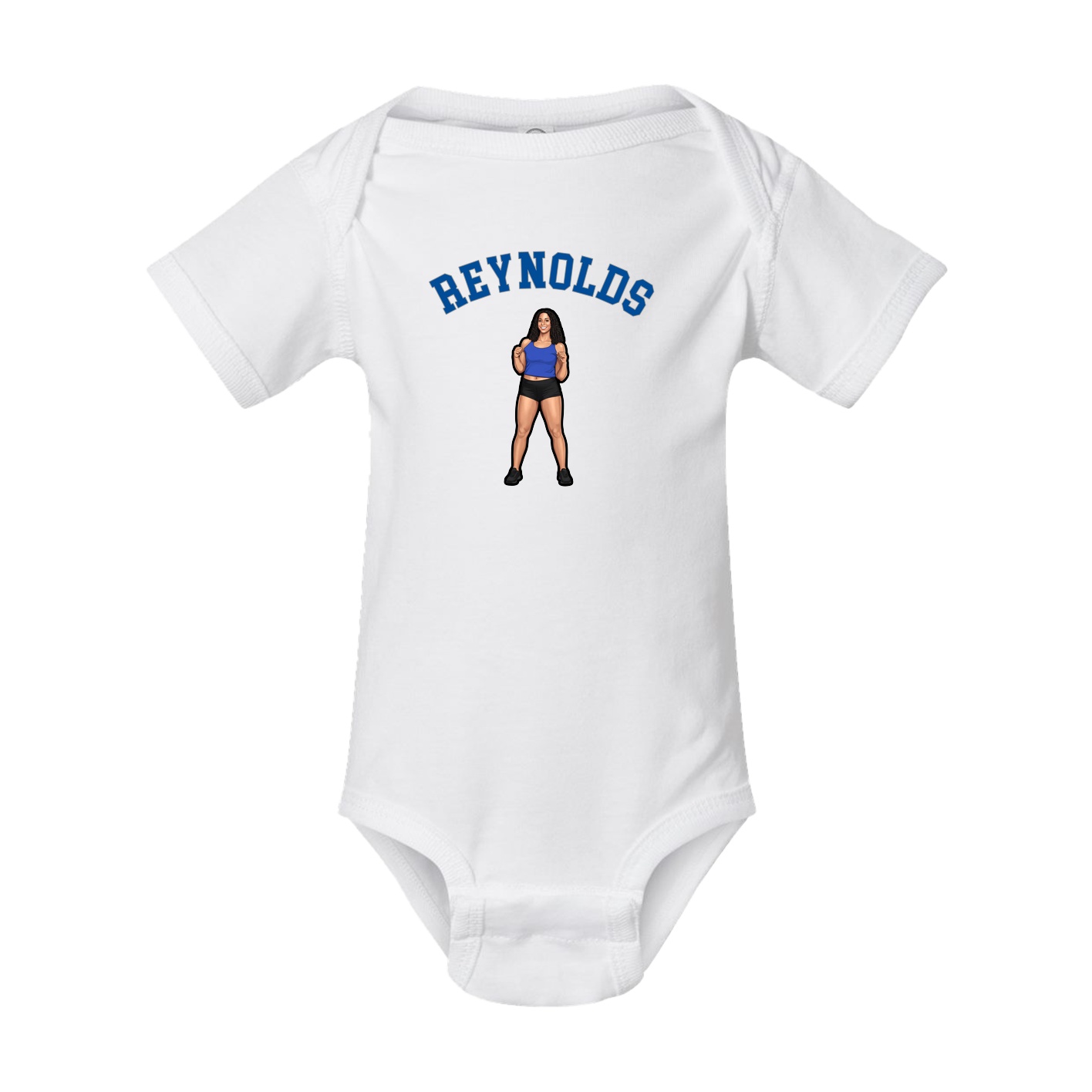 Baby Onesie — Shirsey Arch in White