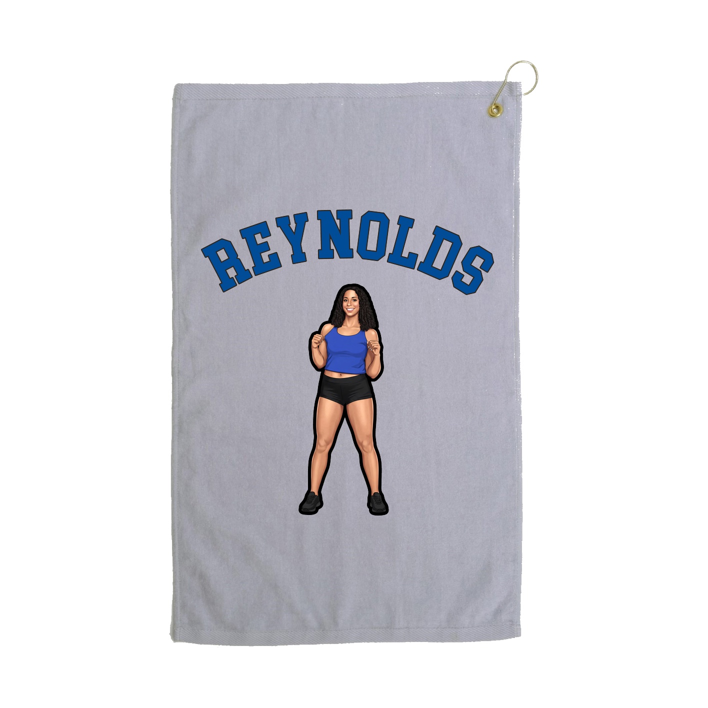 Golf Towel — Shirsey Arch in Grey