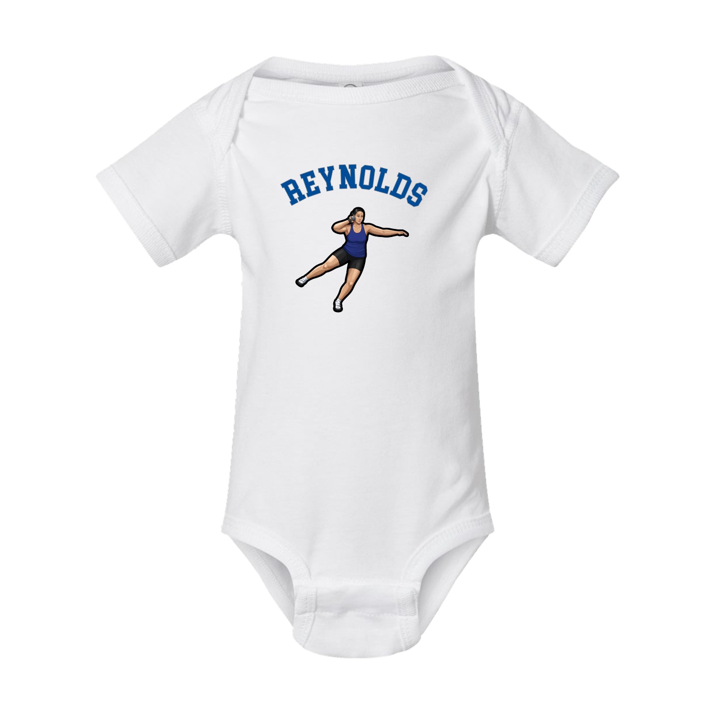 Baby Onesie — Shirsey Arch in White