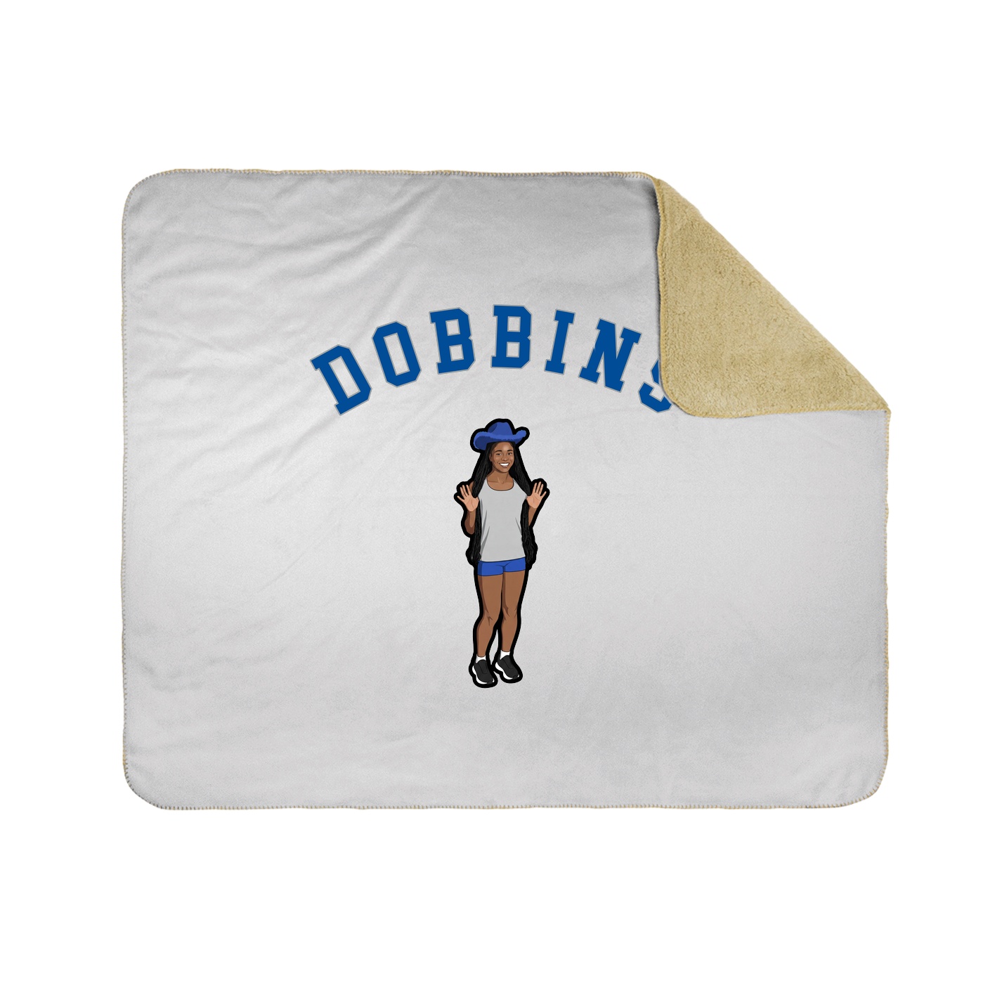 Throw Blanket — Shirsey Arch in White