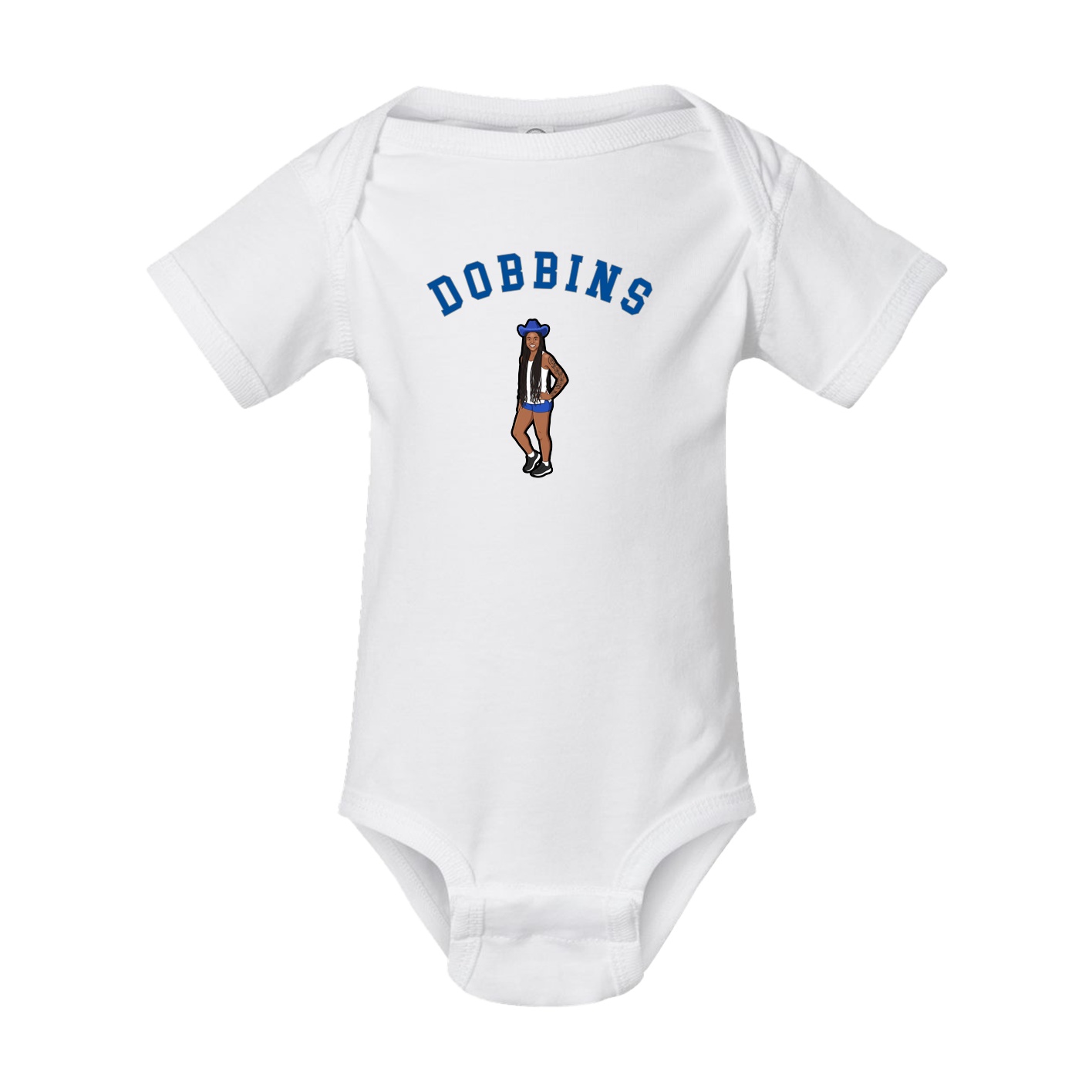 Baby Onesie — Shirsey Arch in White