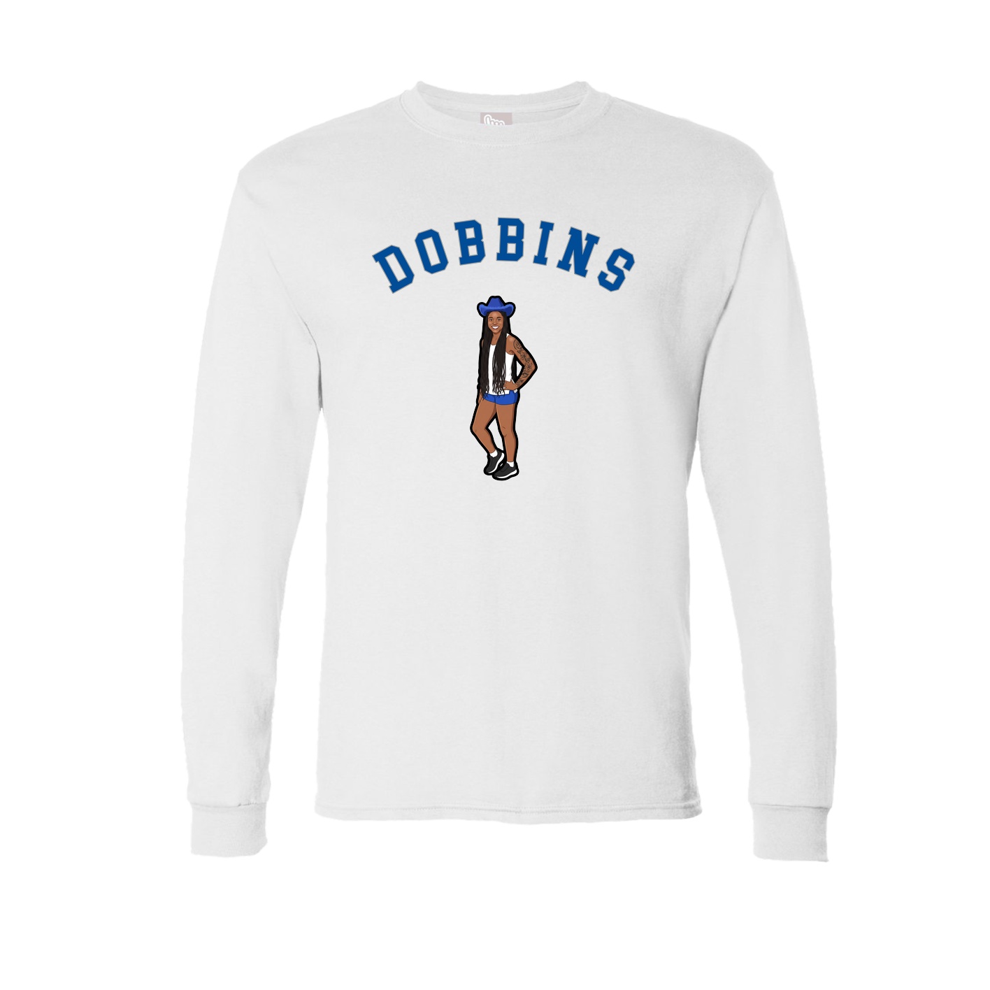 Long Sleeve Tee — Shirsey Arch in White