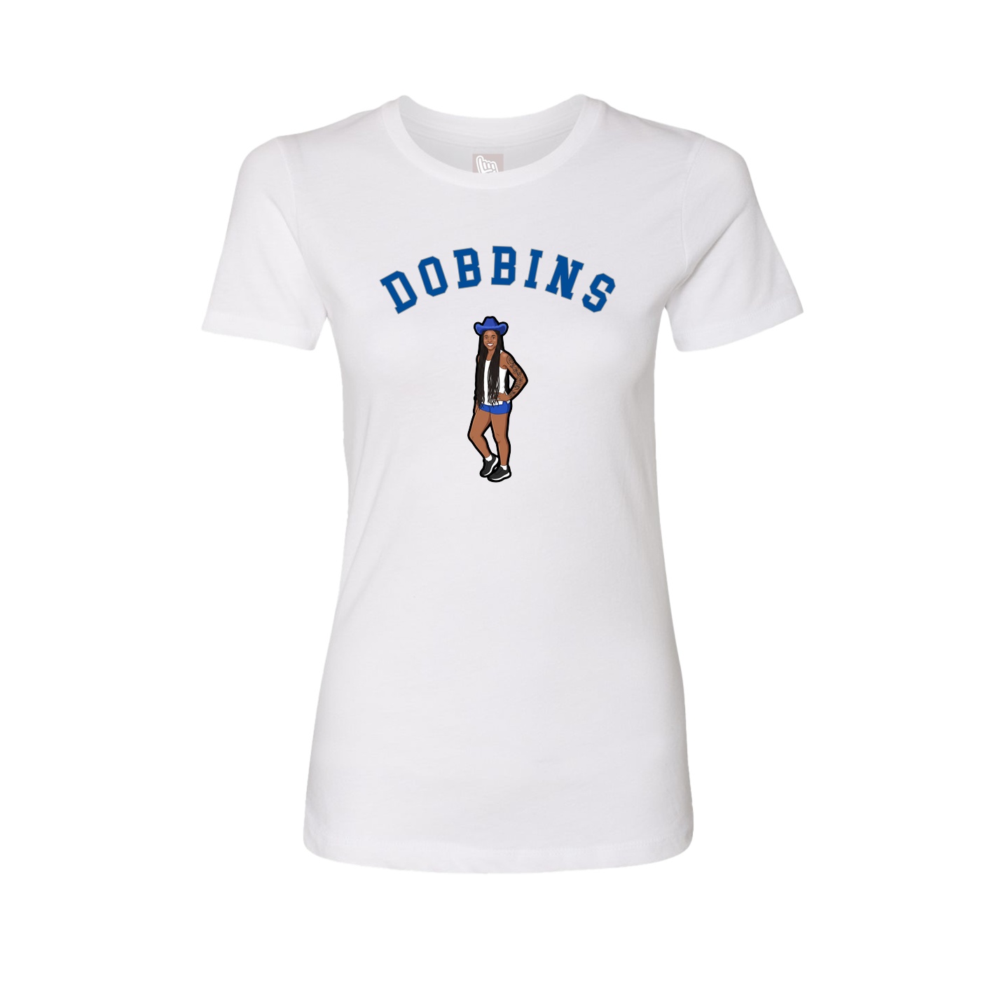 Womens Tee — Shirsey Arch in White