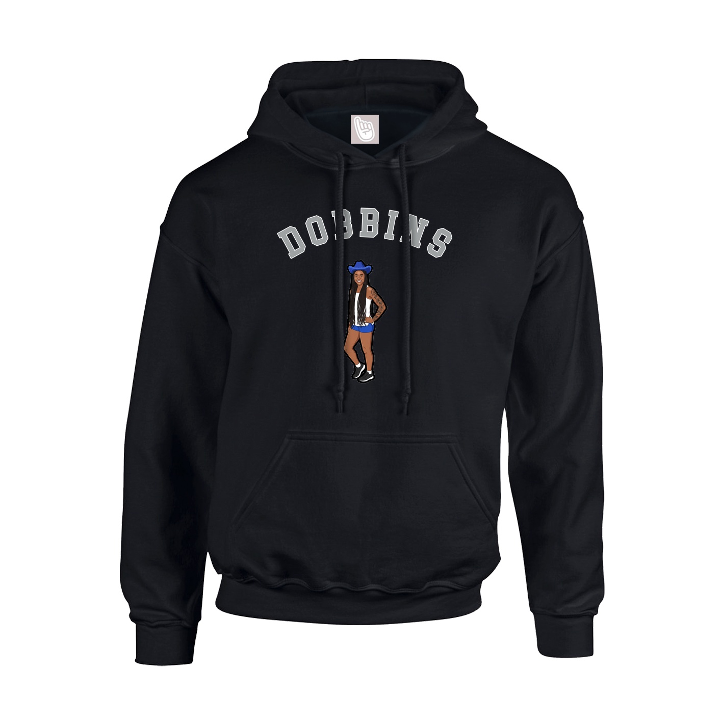 Hoodie — Shirsey Arch in Black