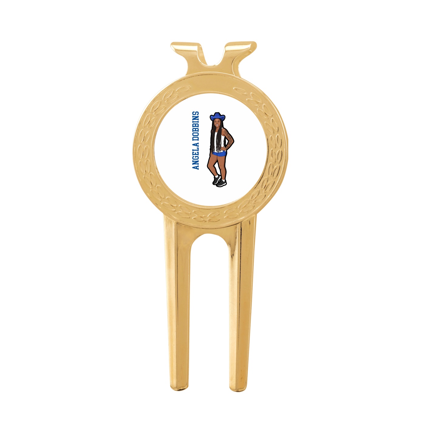 Divot Tool with Ball Marker — Name Vertical in Classic