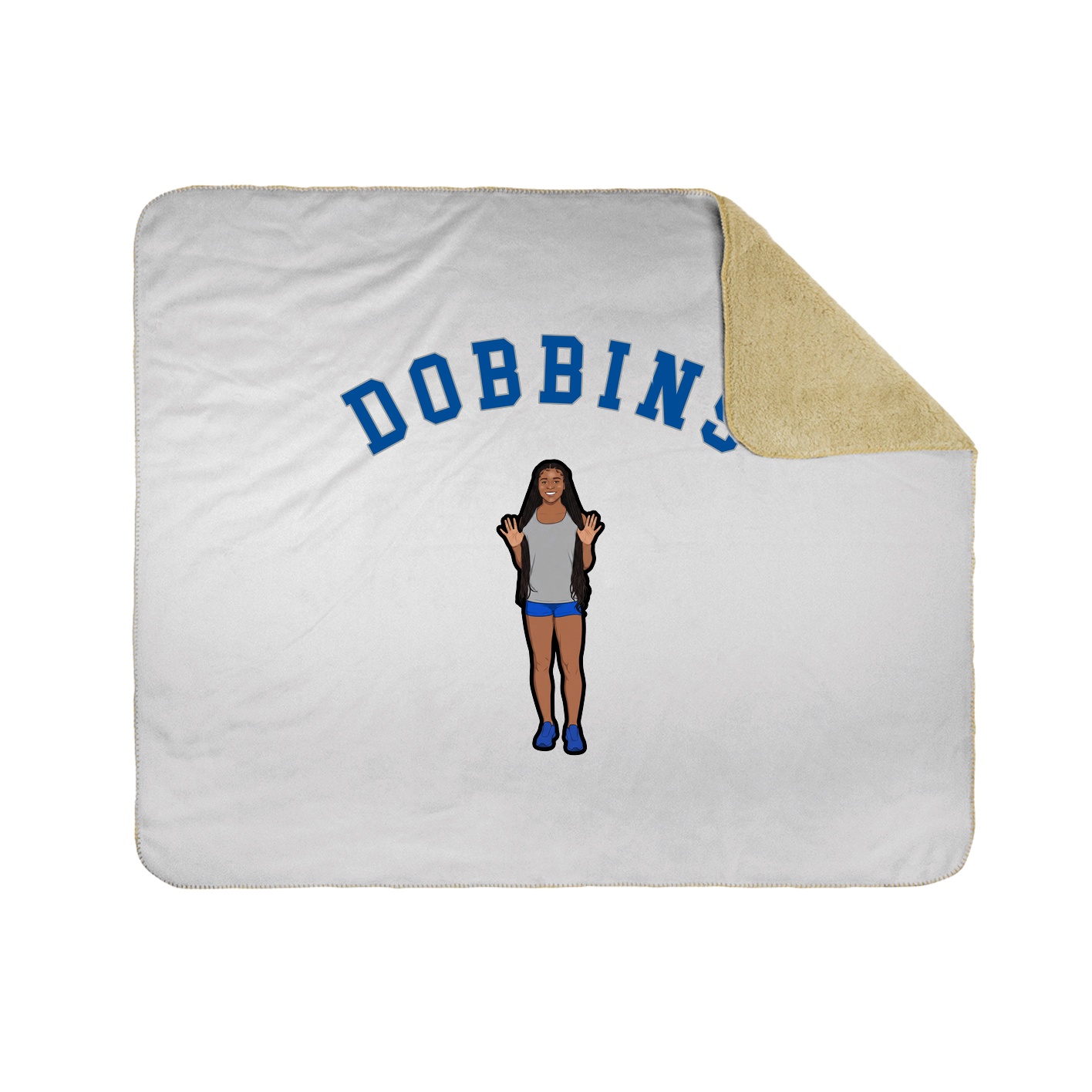 Throw Blanket — Shirsey Arch in White