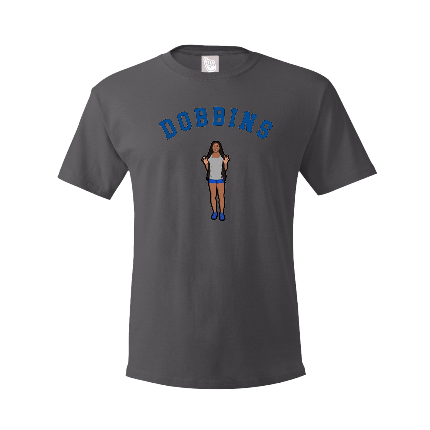 Youth Tee — Shirsey Arch in Grey