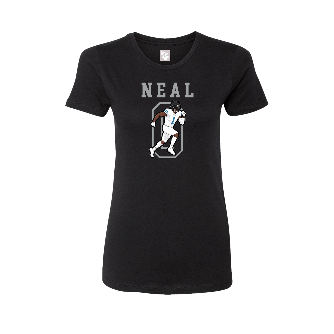 Fitted Women's Tee — Shirsey in Black