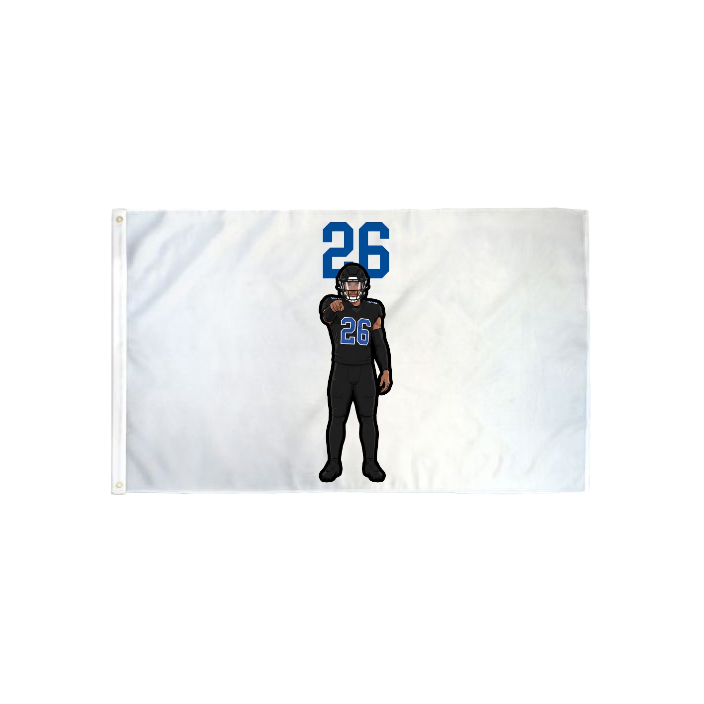 3x5 Flag — Number Top in Classic