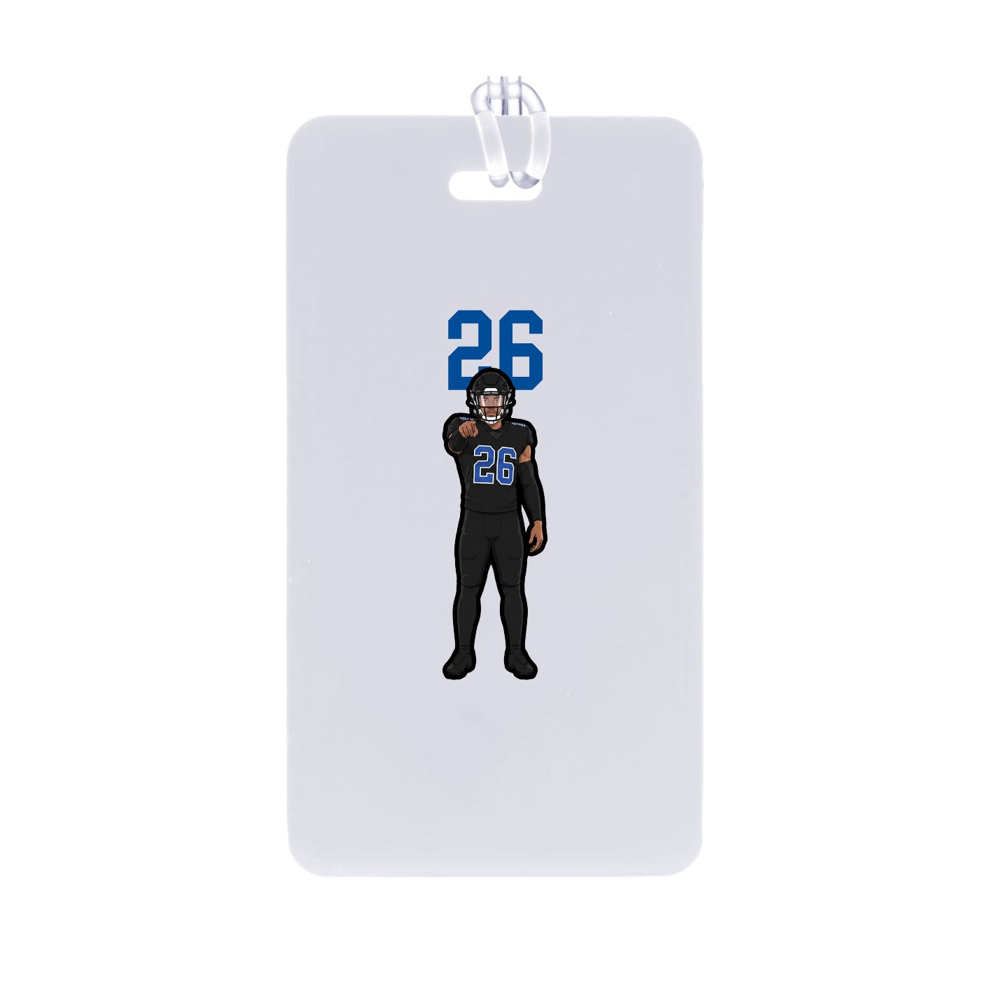 Bag Tag — Number Top in Classic