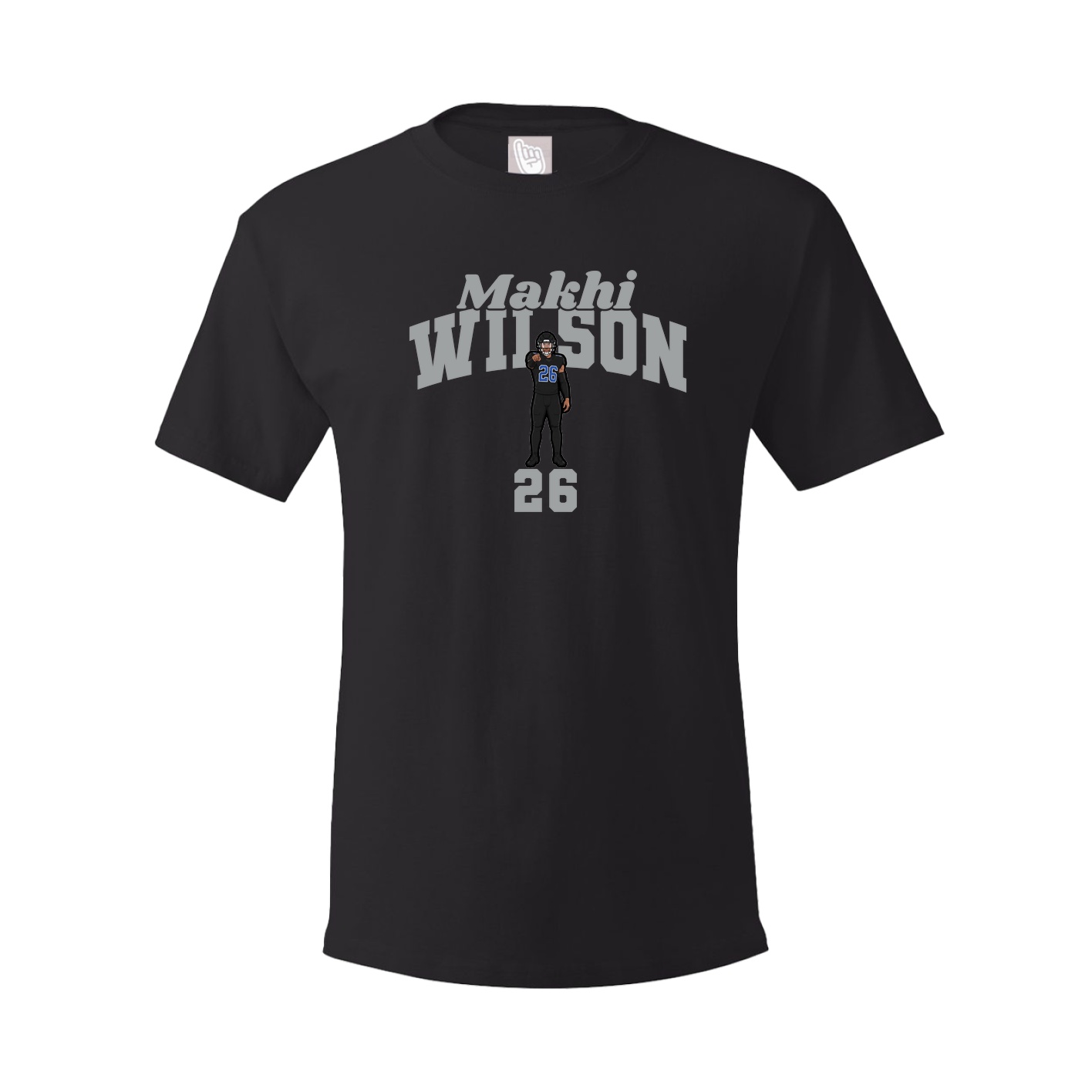 Youth Tee — Signature Arch in Black
