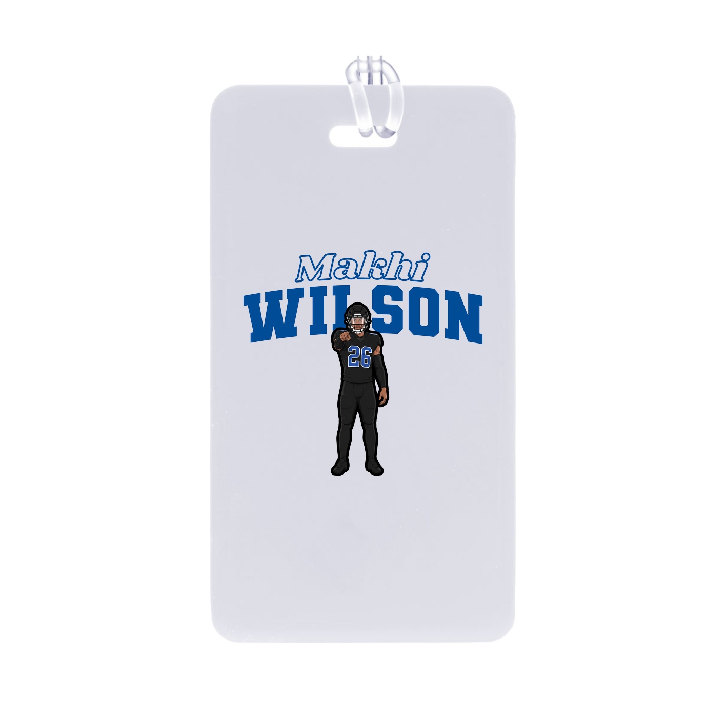 Bag Tag — Name Arch in Classic
