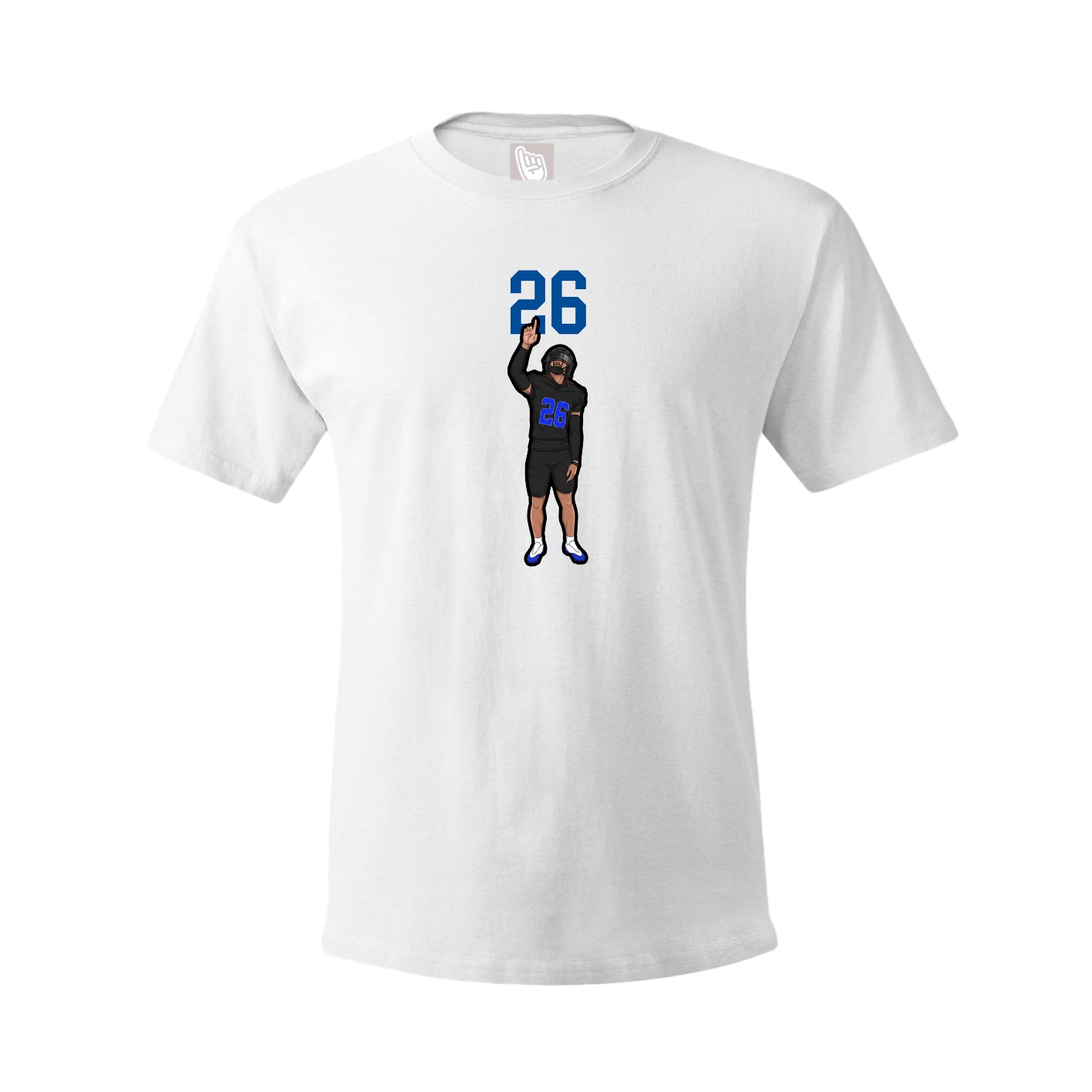 Tee — Number Top in White