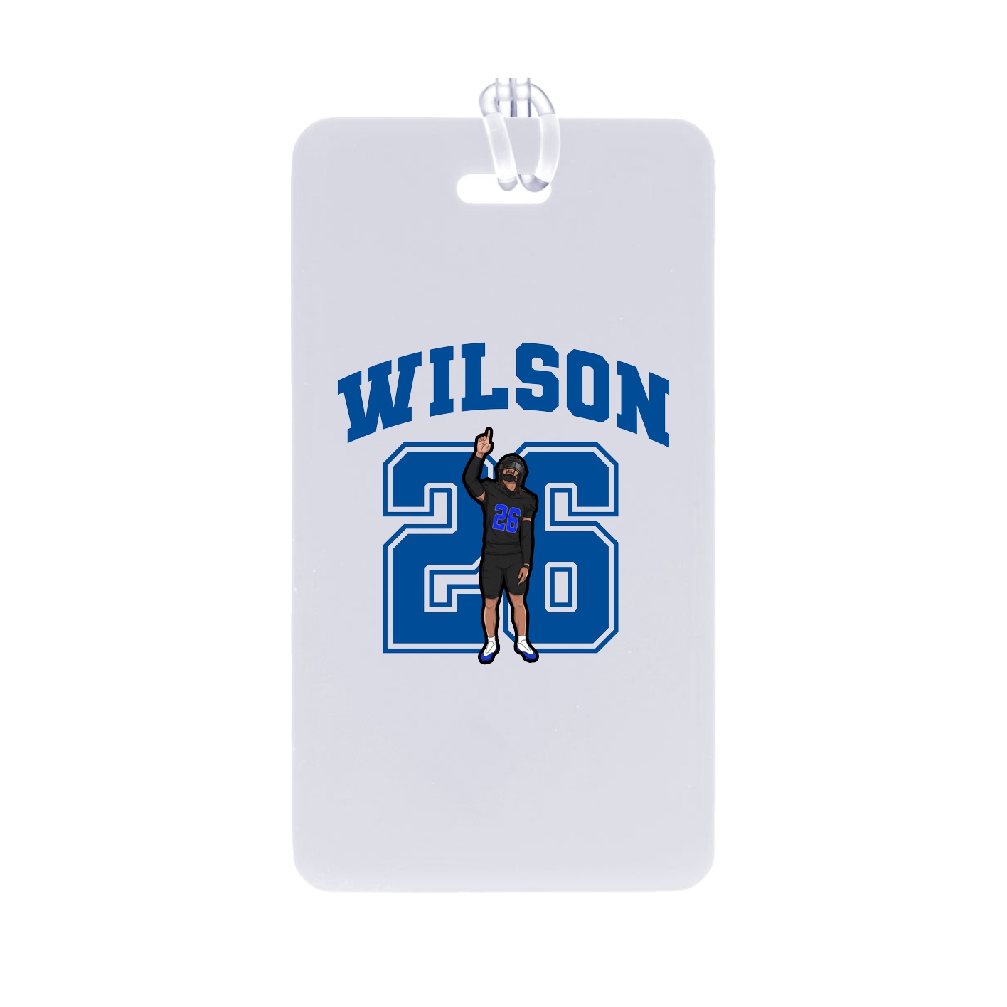 Bag Tag — Number in Classic