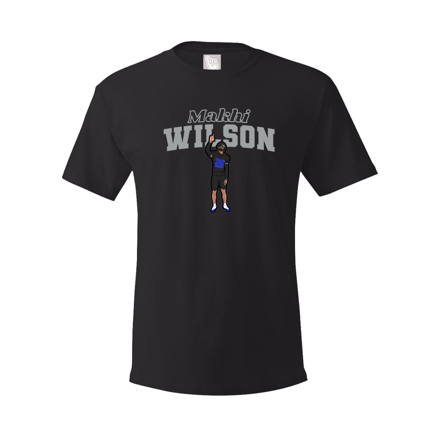 Youth Tee — Name Arch in Black