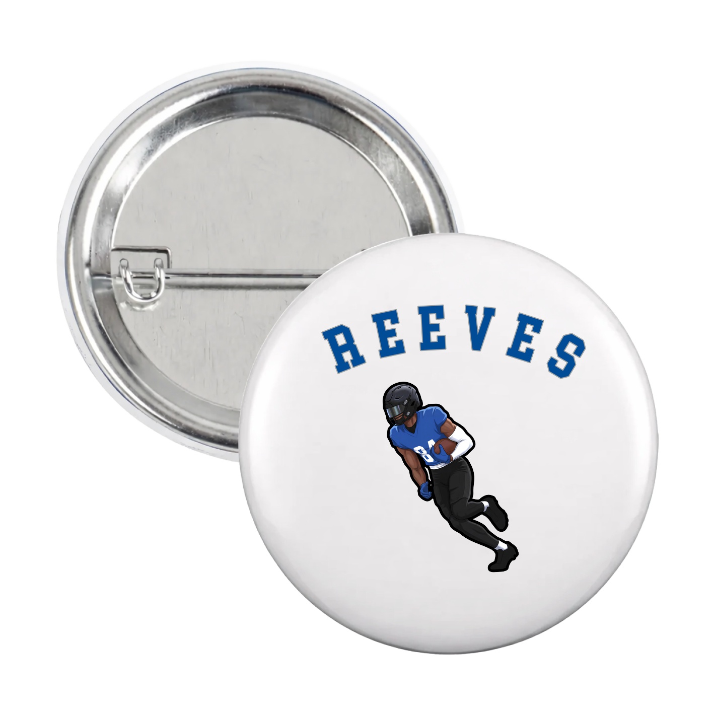 Game Day Button — Shirsey Arch in White