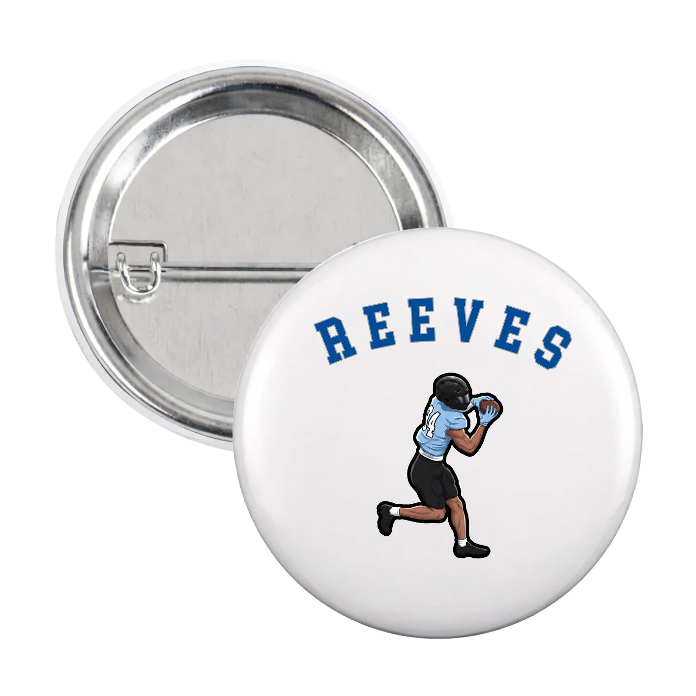 Game Day Button — Shirsey Arch in White