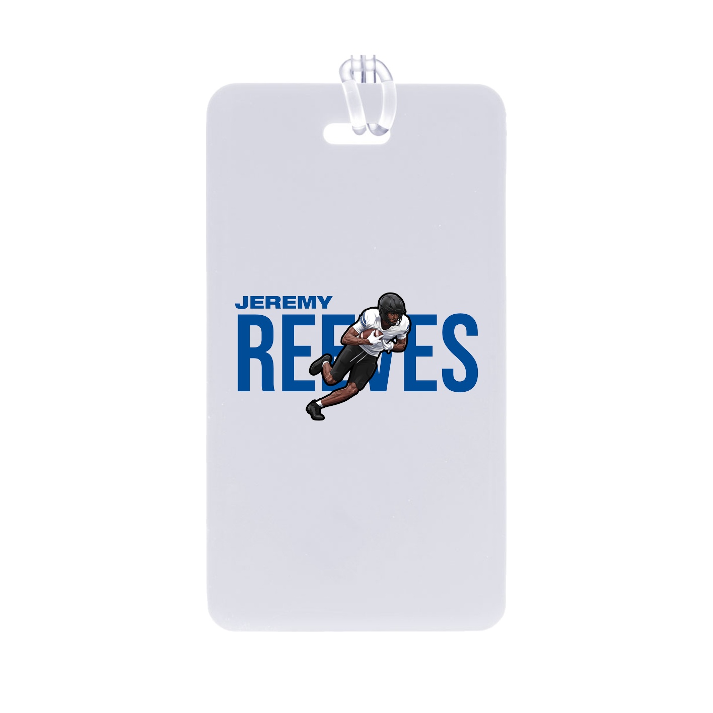 Bag Tag — Player Name in Classic