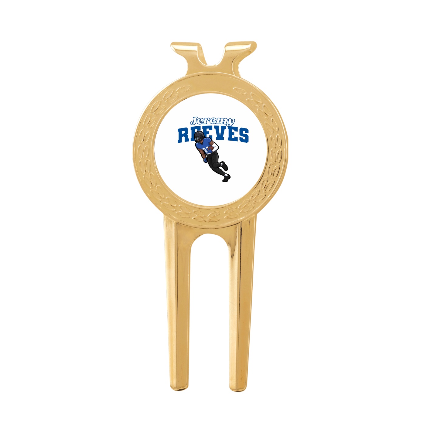 Divot Tool with Ball Marker — Name Arch in Classic