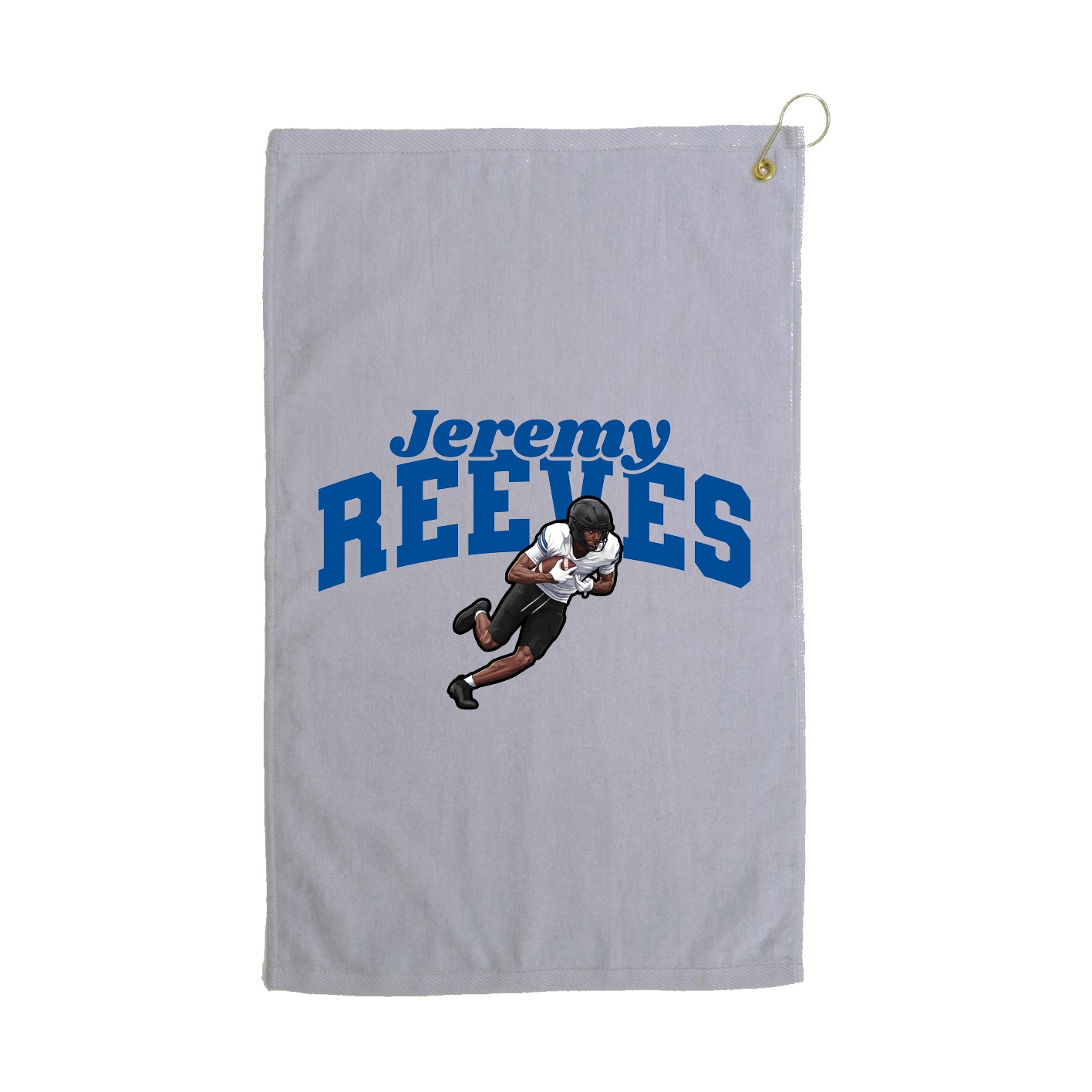 Golf Towel — Signature Arch in Grey