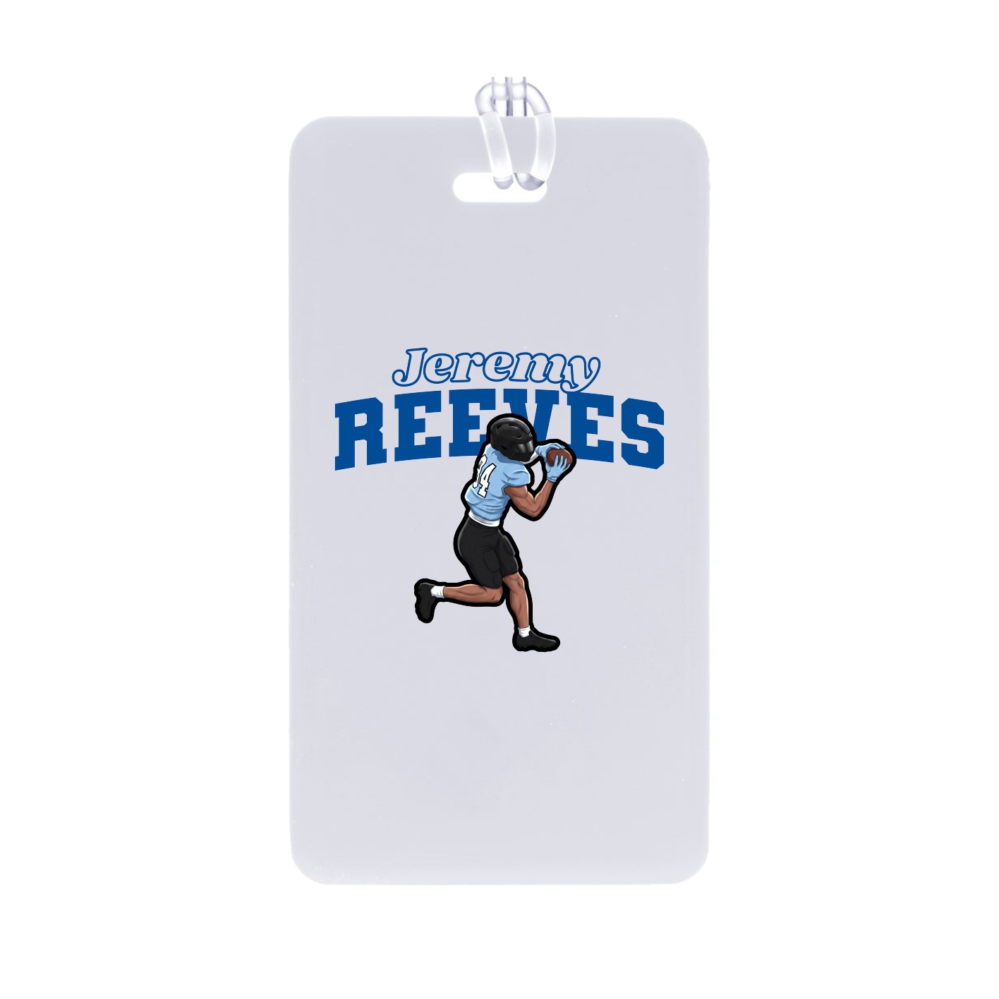 Bag Tag — Name Arch in Classic