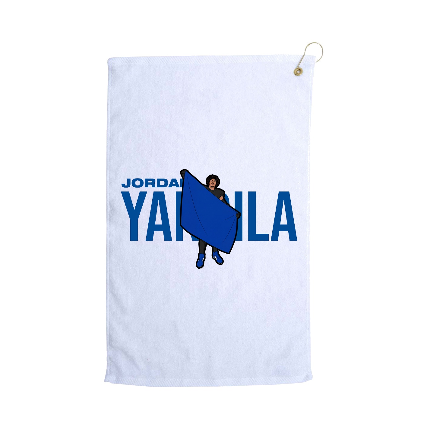 Golf Towel — Player Name in White
