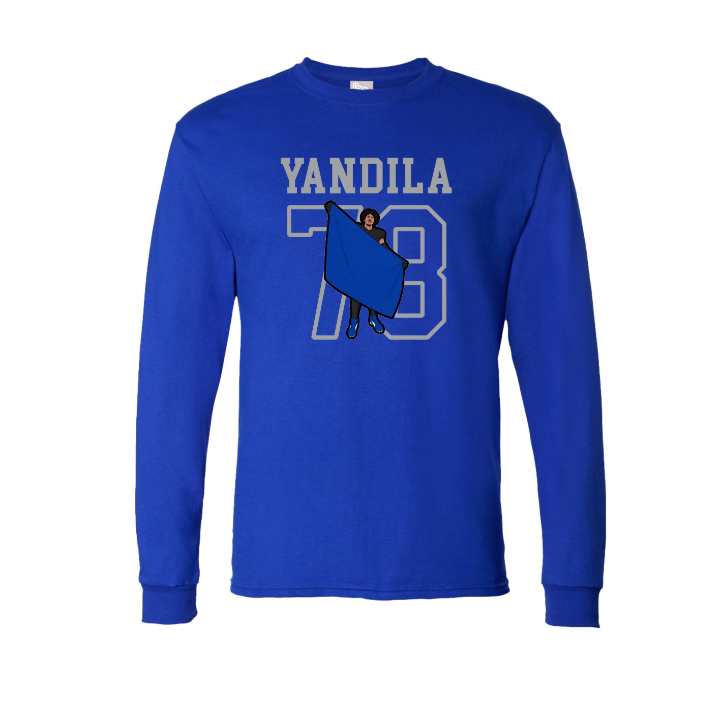 Long Sleeve Tee — Shirsey in Royal