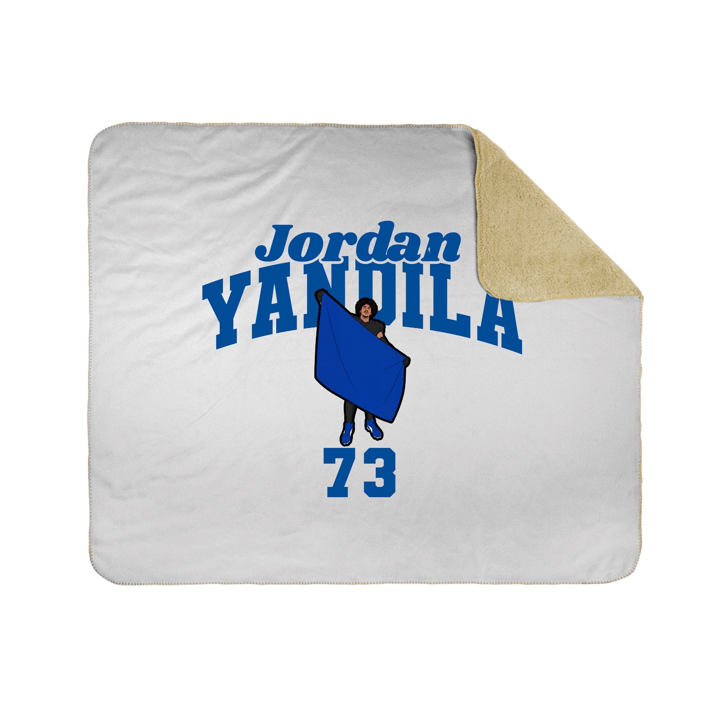 Throw Blanket — Signature Arch in White