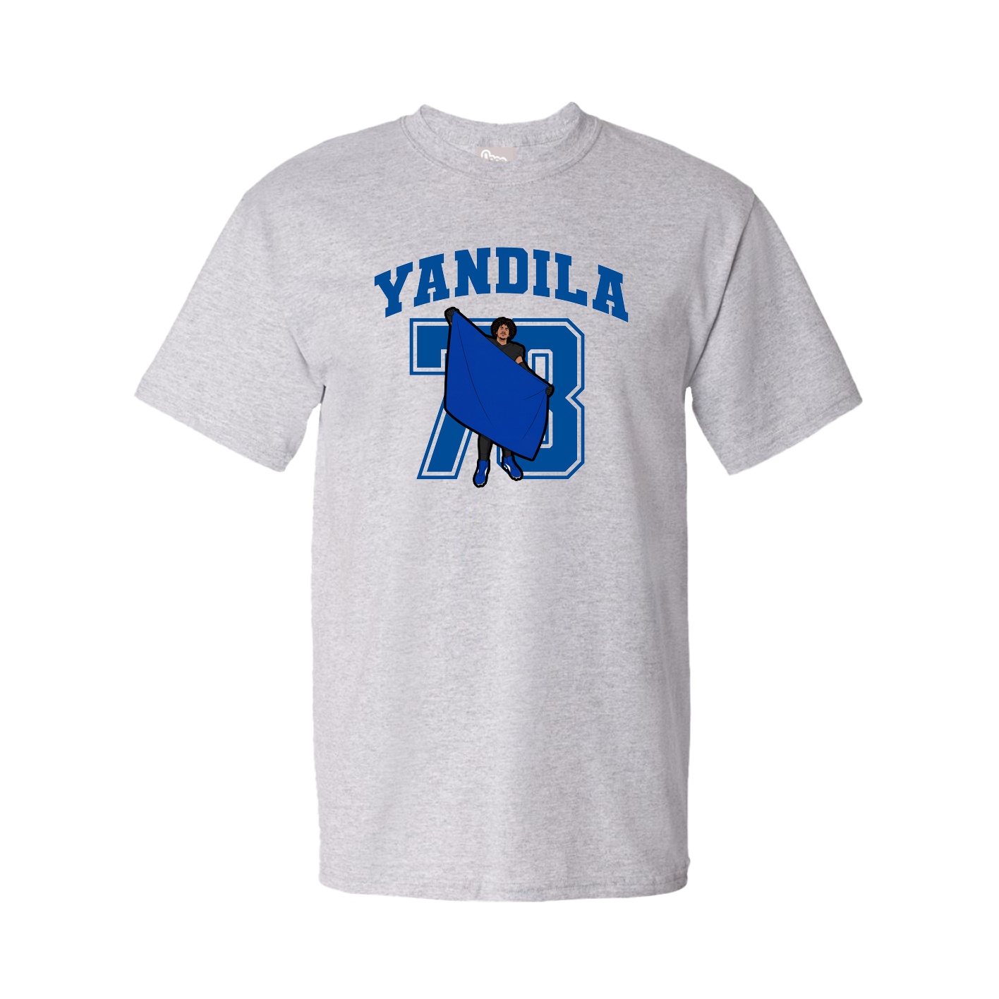 Youth Tee — Number in Grey