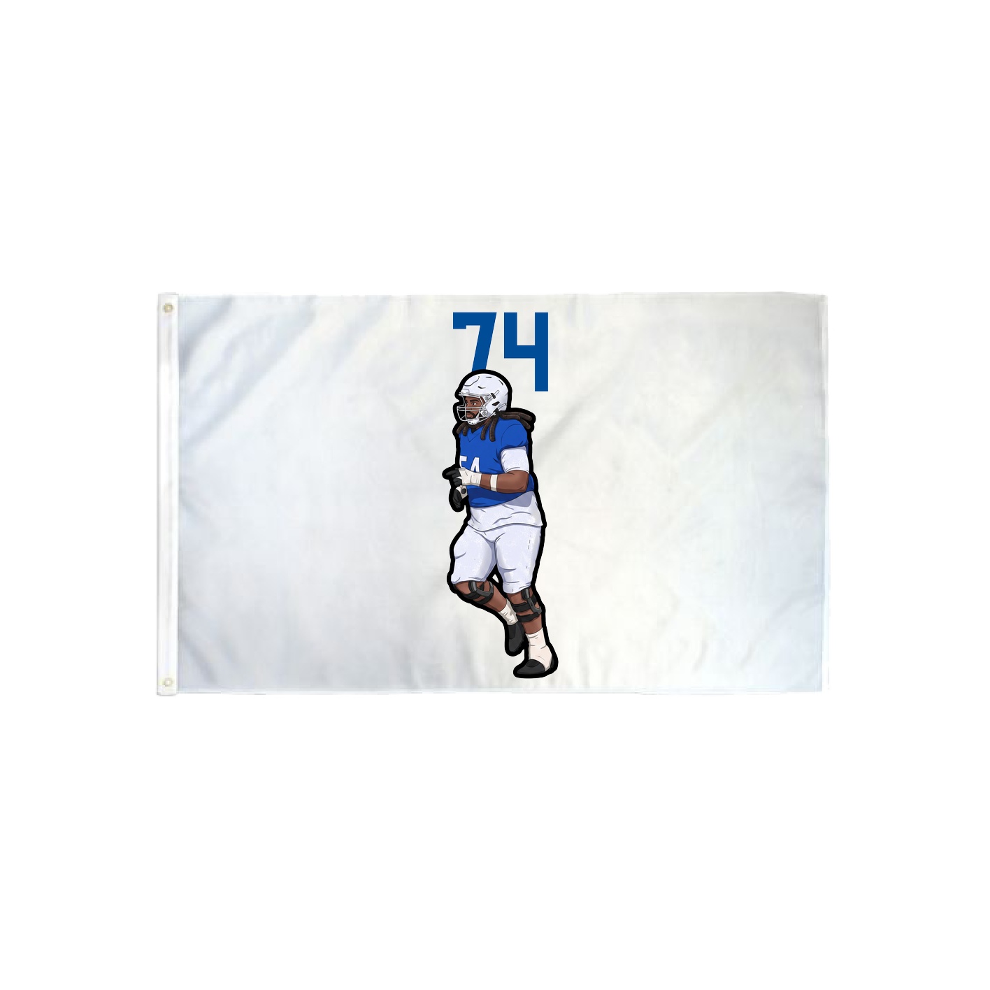 3x5 Flag — Number Top in Classic