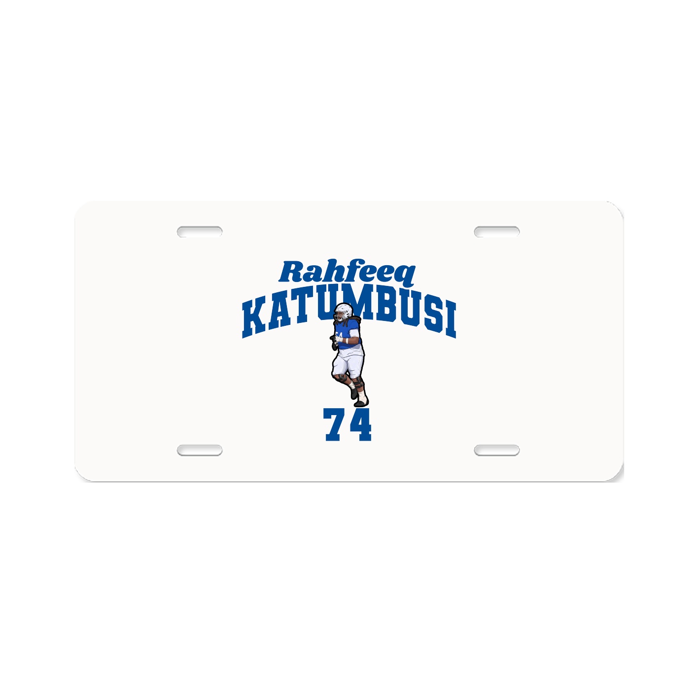 License Plate — Signature Arch in Classic