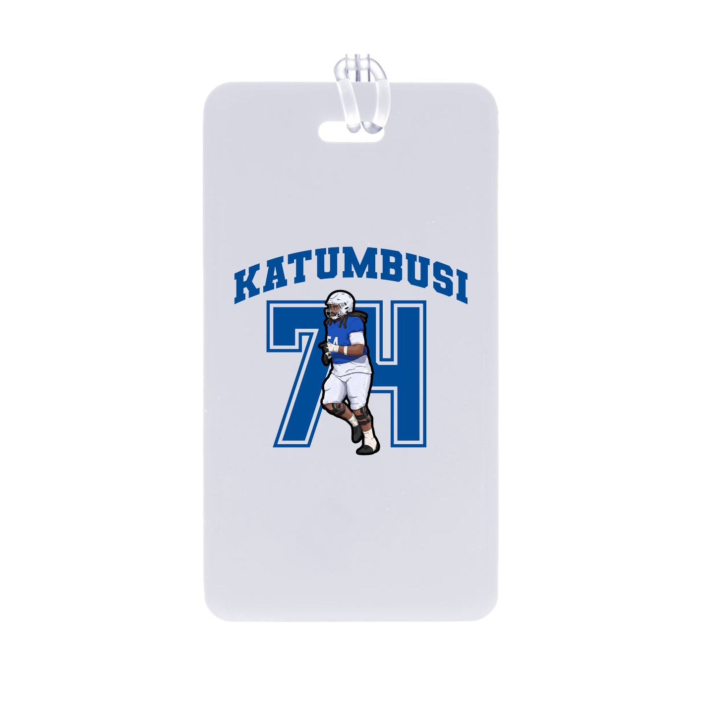 Bag Tag — Number in Classic