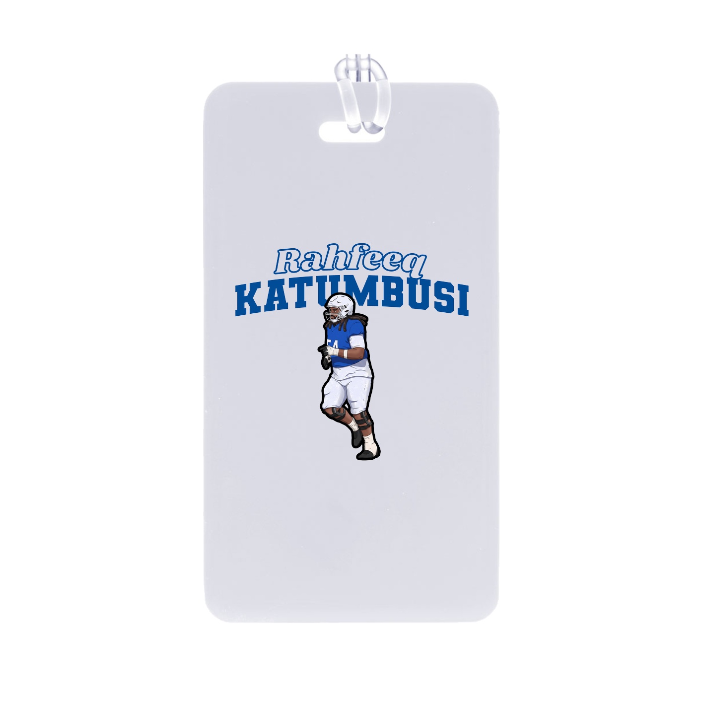 Bag Tag — Name Arch in Classic