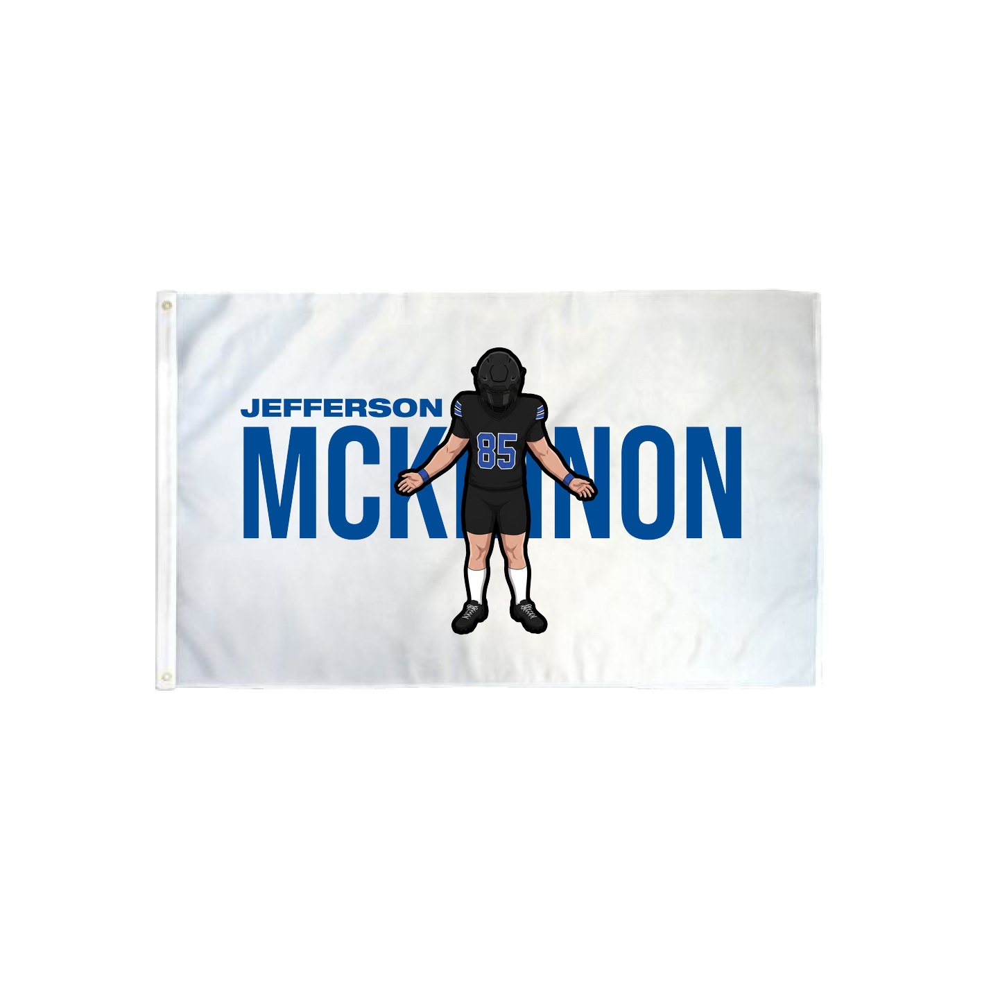 3x5 Flag — Player Name in Classic