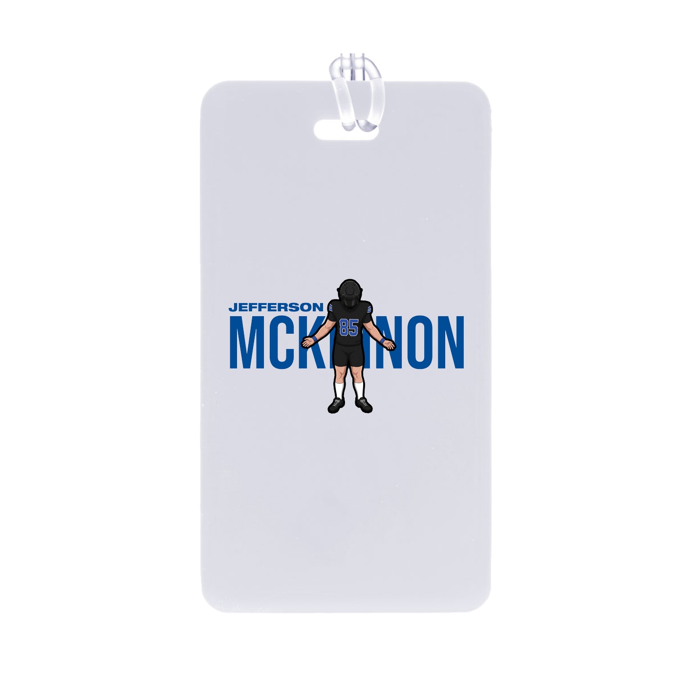 Bag Tag — Player Name in Classic