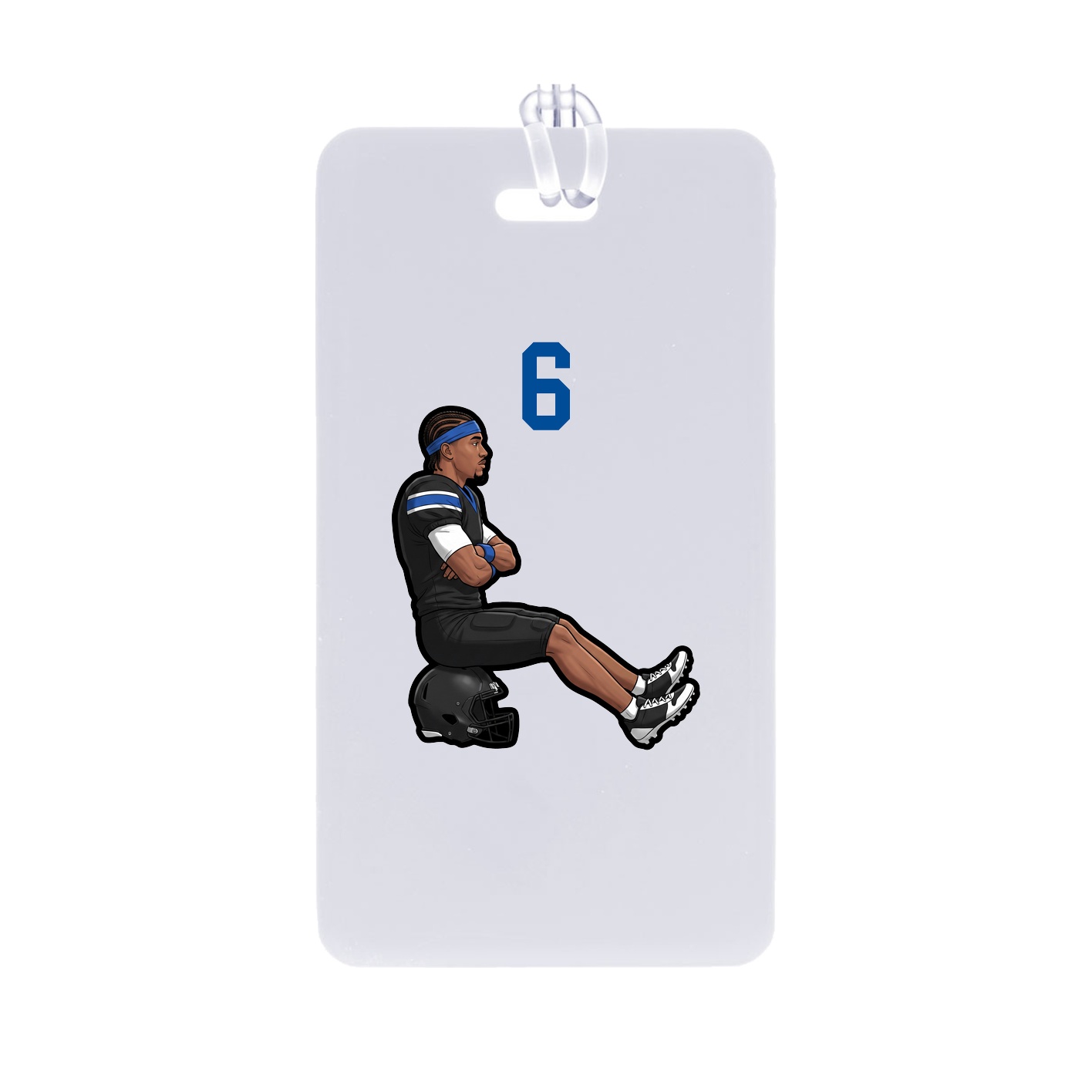 Bag Tag — Number Top in Classic