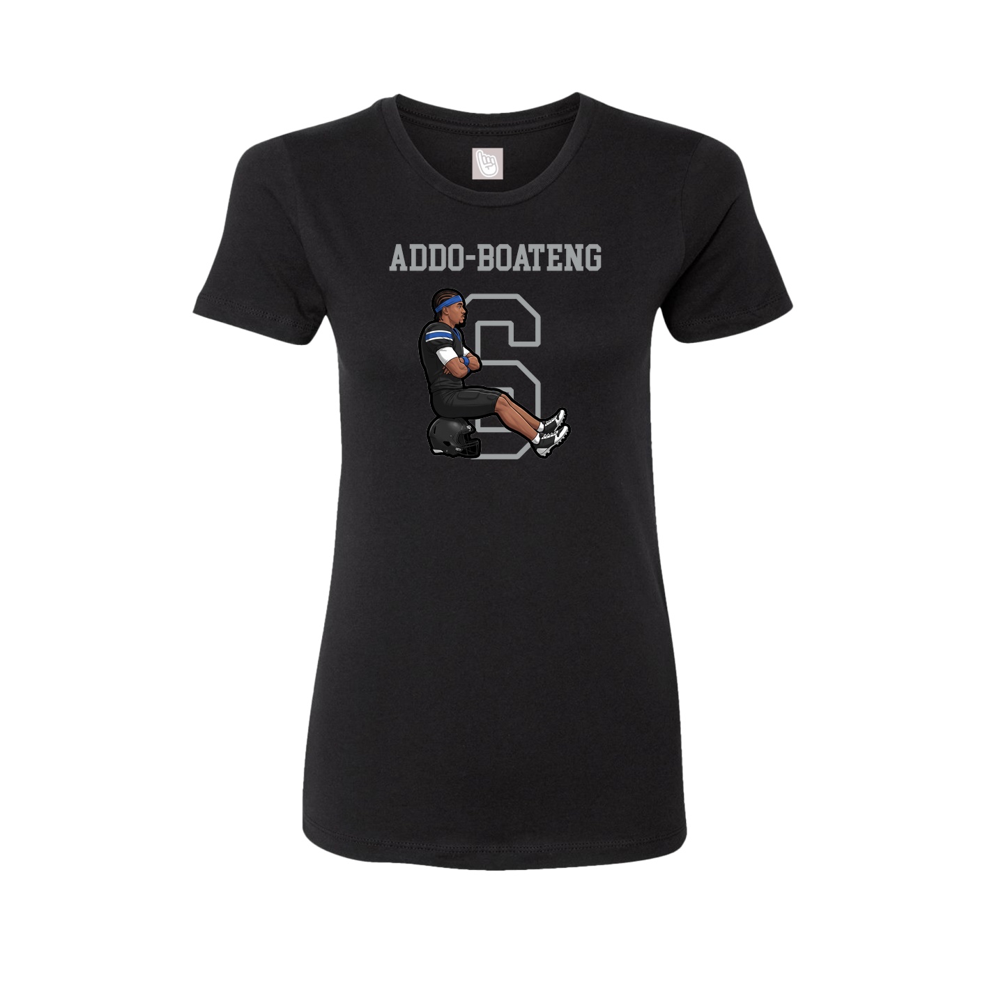 Fitted Women's Tee — Shirsey in Black