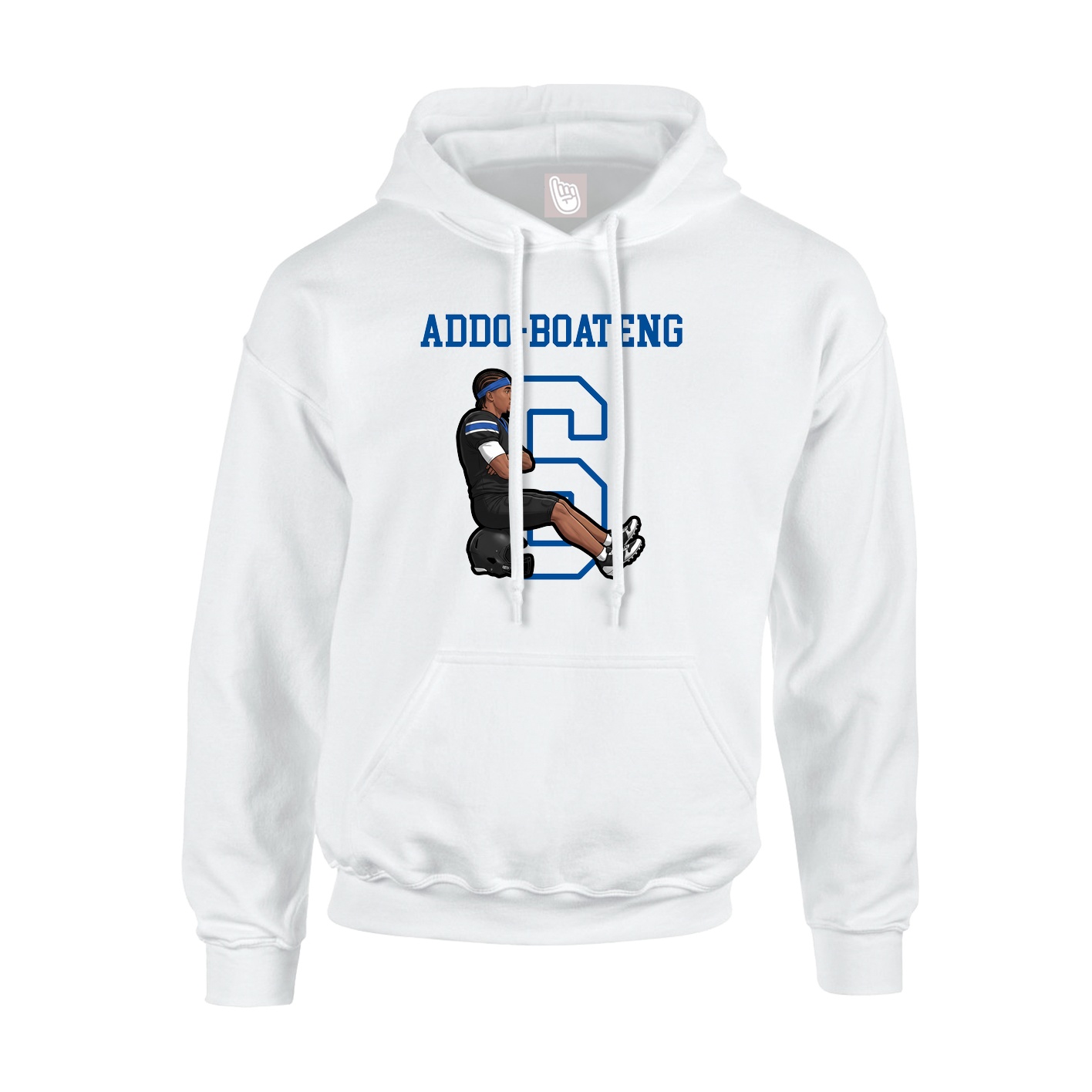 Youth Hoodie — Shirsey in White