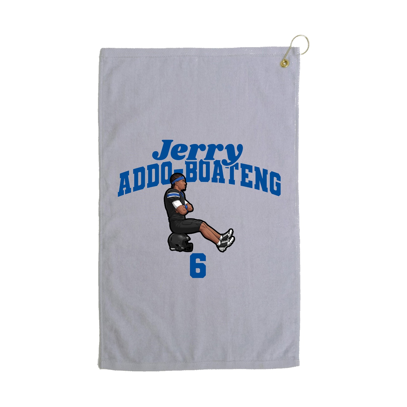 Golf Towel — Signature Arch in Grey