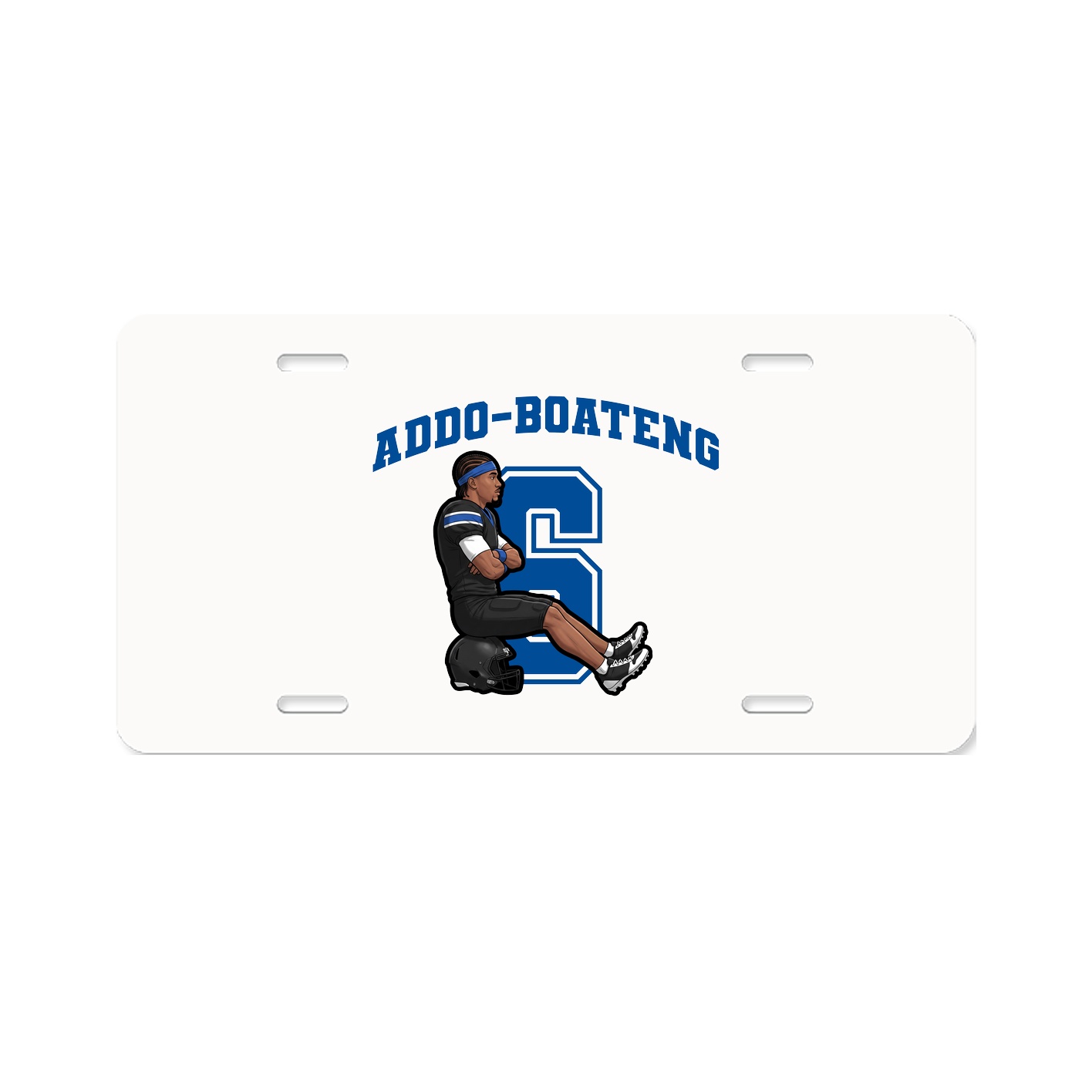 License Plate — Number in Classic